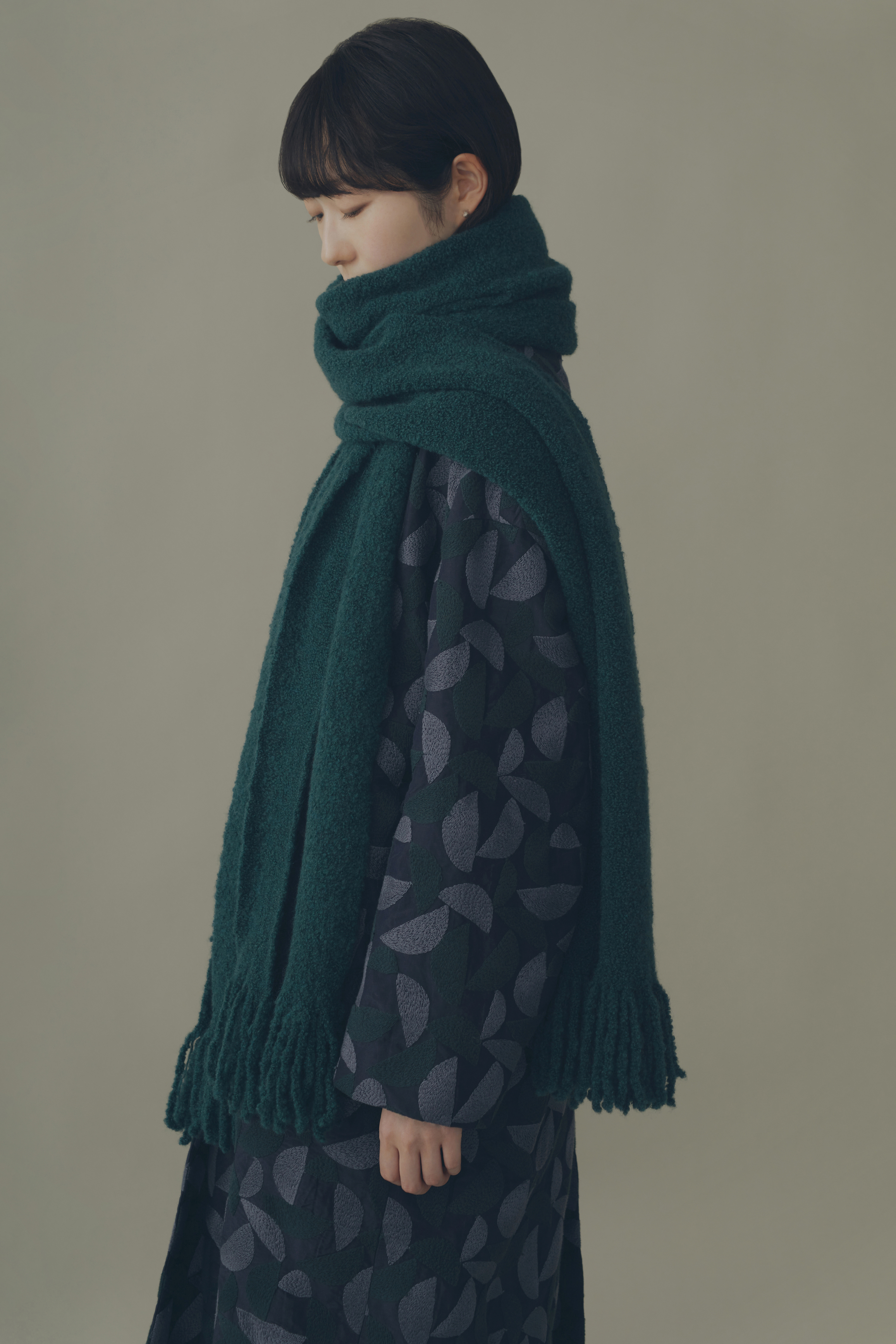 【minaperhonen】 ミナペルホネン muschio マフラー minaperhonen】 ミナペルホネン muschio マフラー ミナ