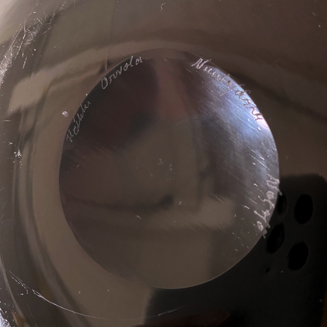 Glass Bowl minä perhonen