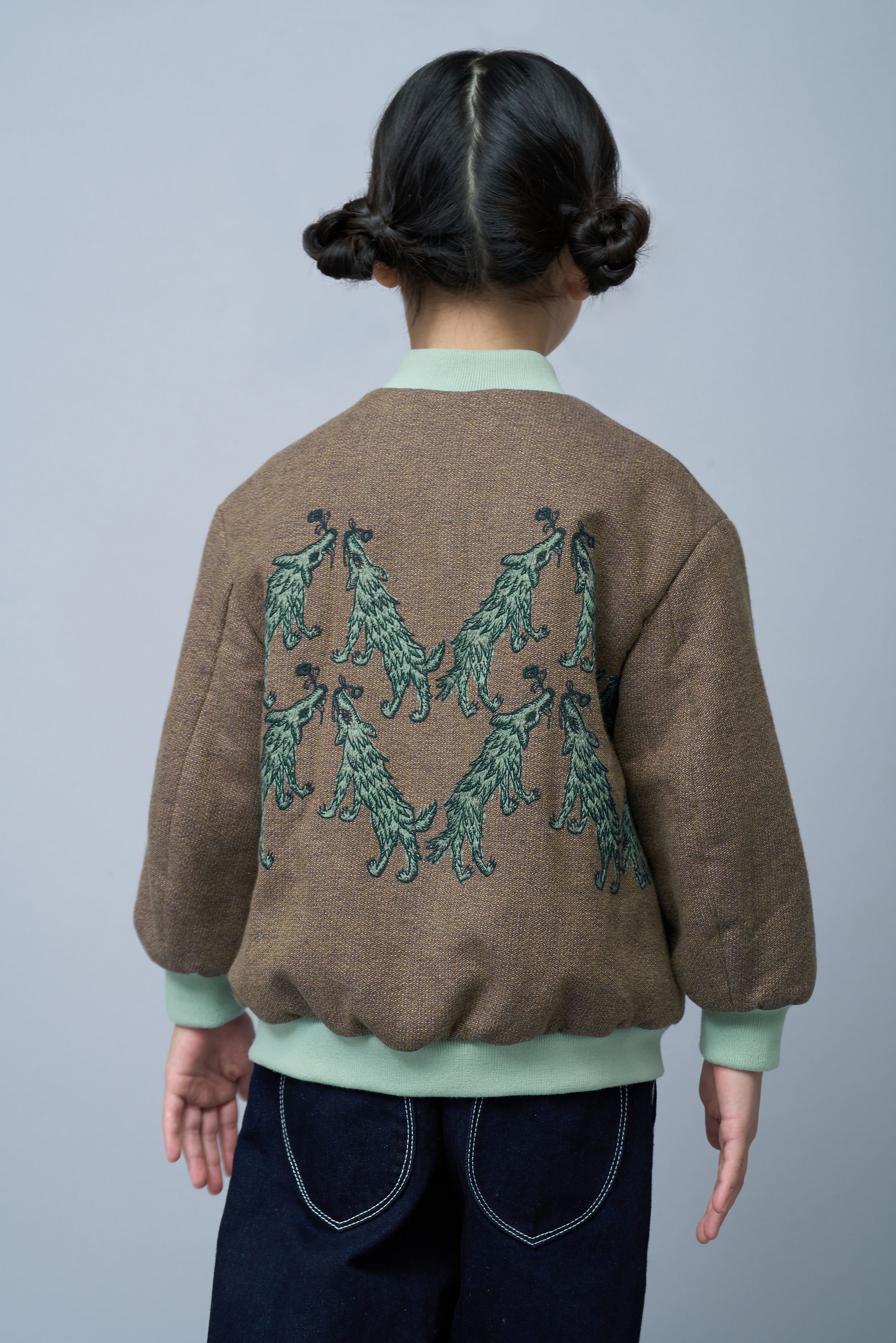 wolf & flower ブルゾン - minä perhonen