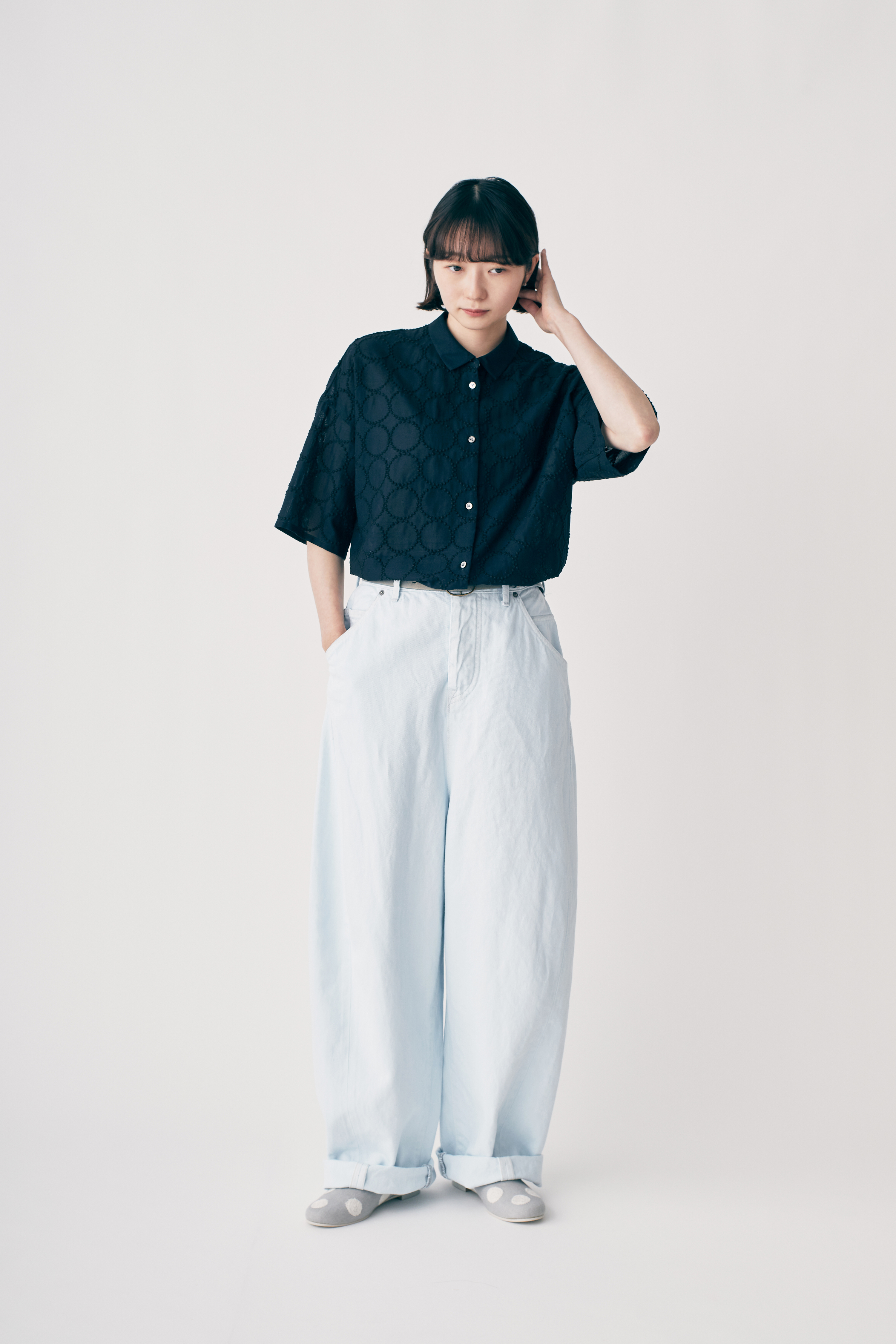 mina perhonen always(オールウェイズ)バルーンワイドデニム