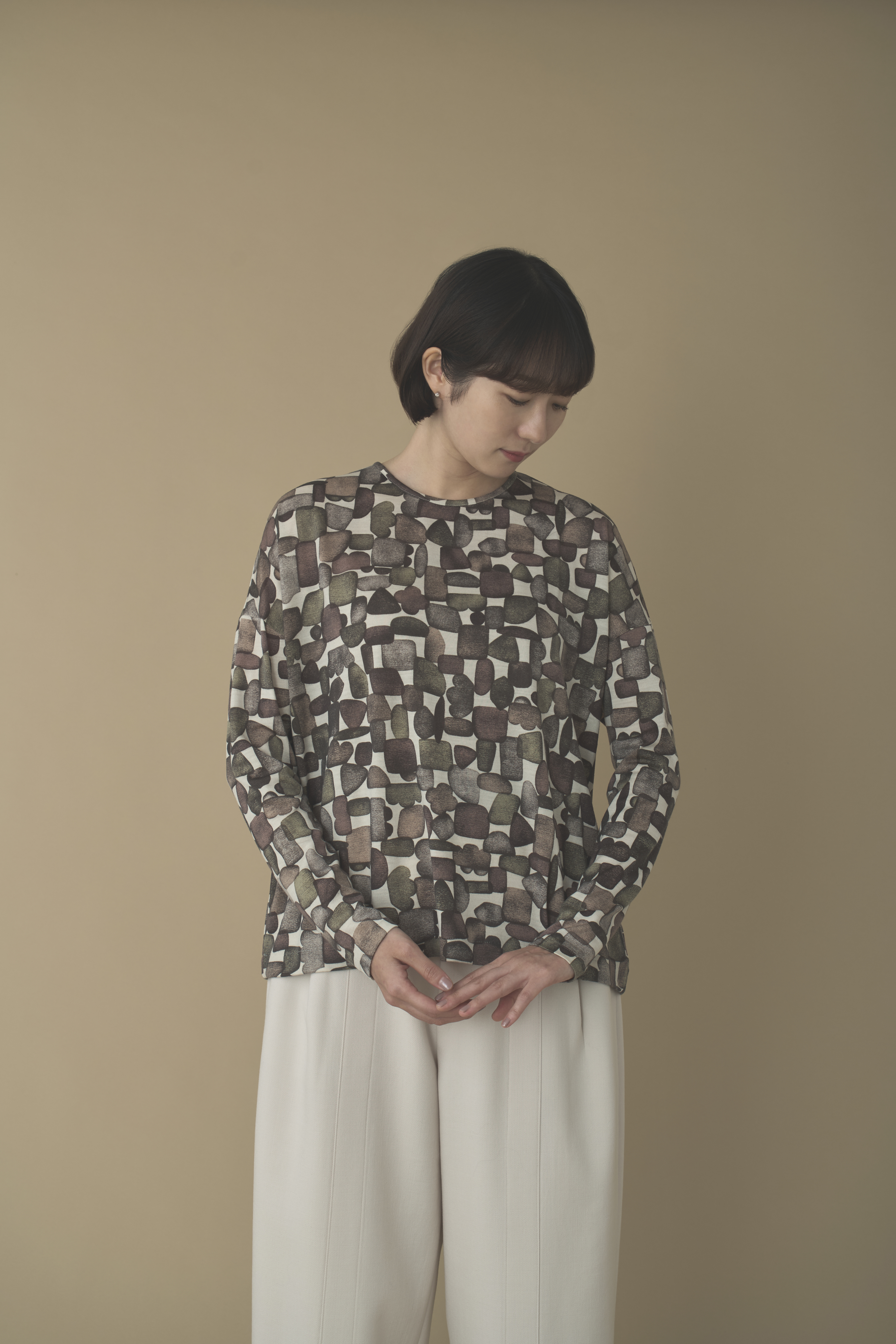 minä perhonen ヒツジ柄 半袖ニット minä perhonen ヒツジ柄 半袖ニット 2025年最新】mina perhonen
