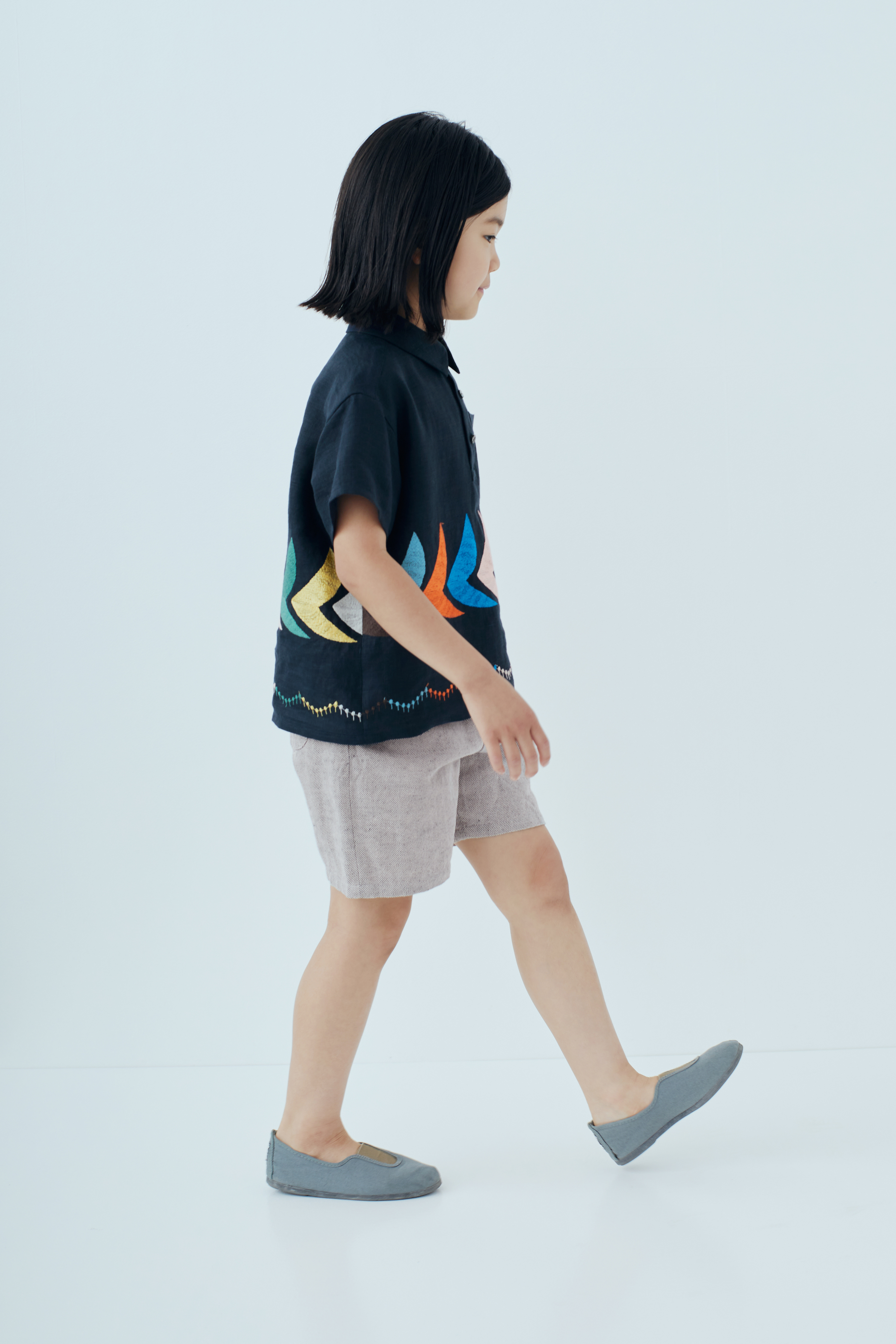mina perhonen 新品　bird ランドリー 半袖　ブラウス　40 mina perhonen 新品 bird ランドリー 半袖 ブラウス 40 - メルカリ