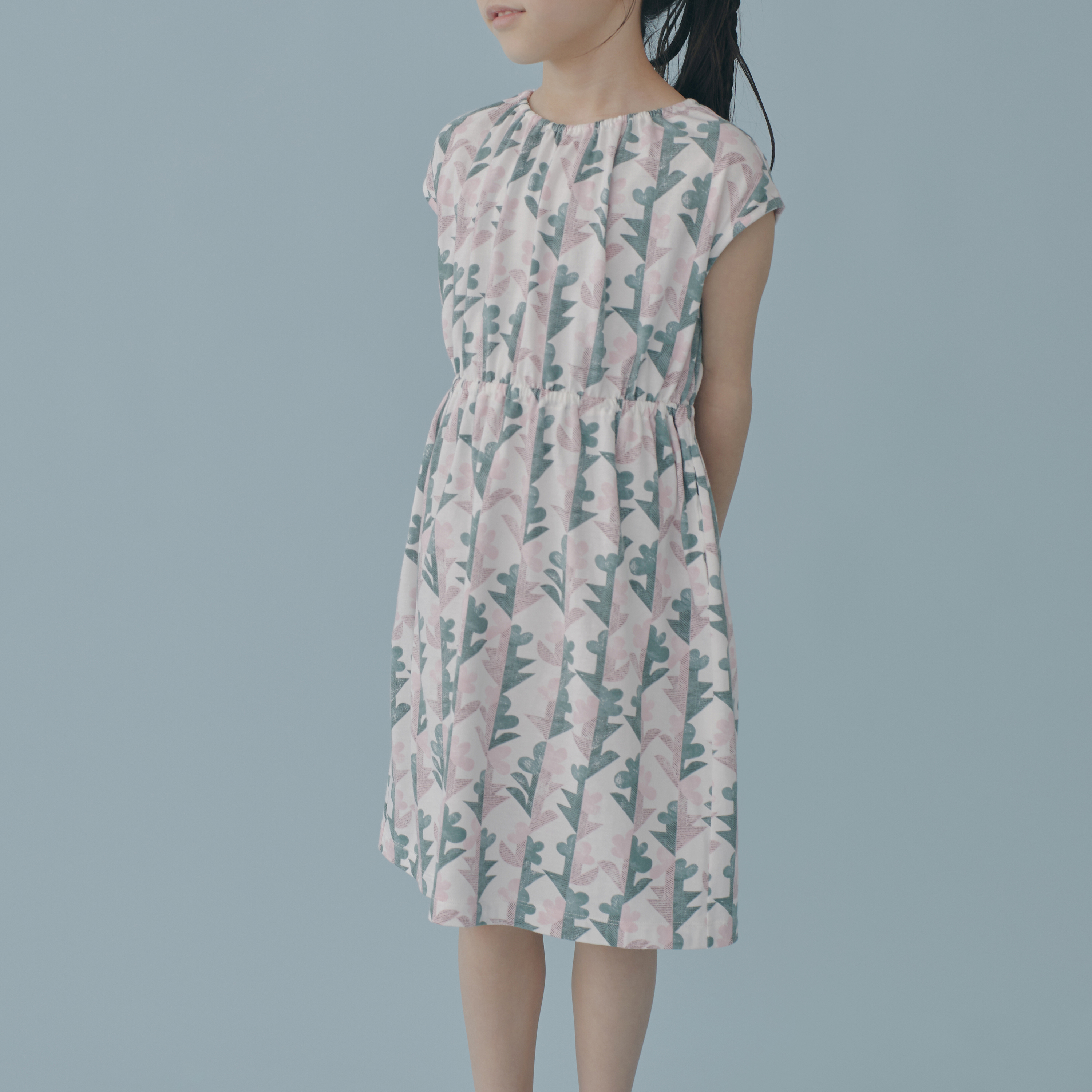 新品タグ付♡リネン100% ミナペルホネン　刺繍ワンピース　angel ブラウン Online Store - minä perhonen
