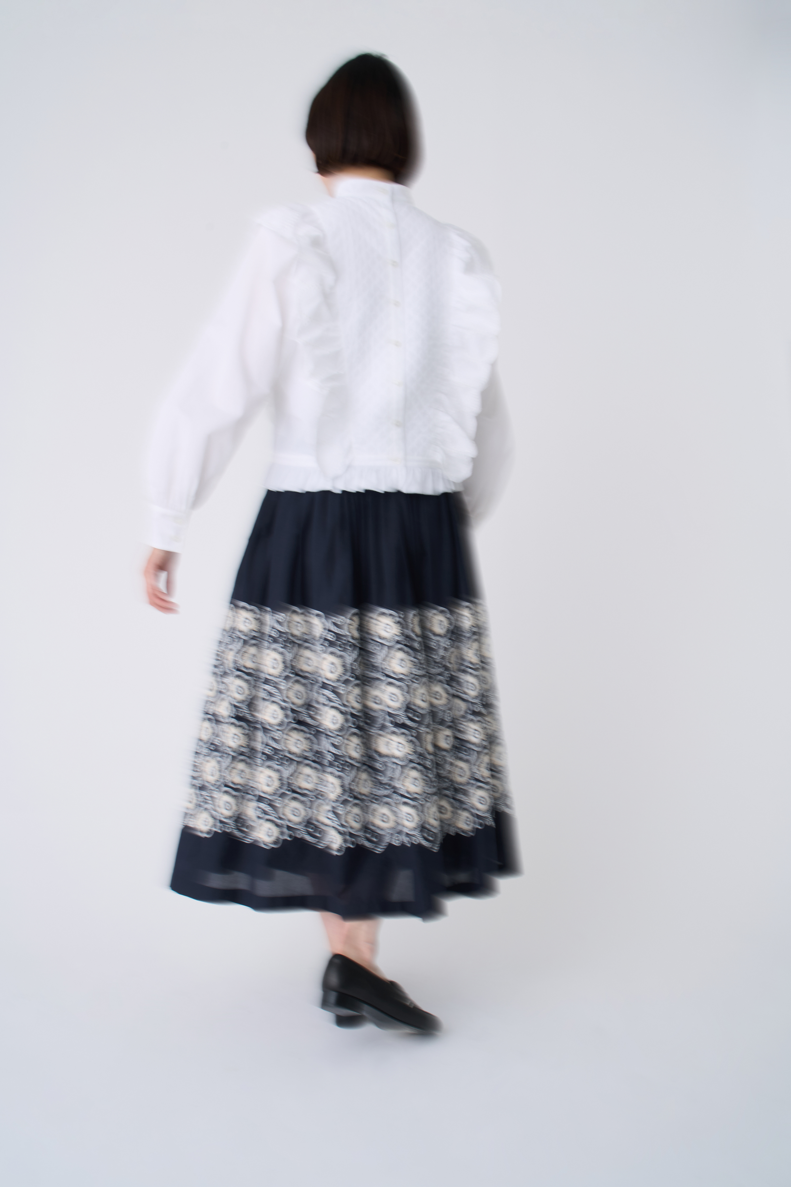 minä perhonen フレアスカート wind flower candy flower スカート - minä perhonen