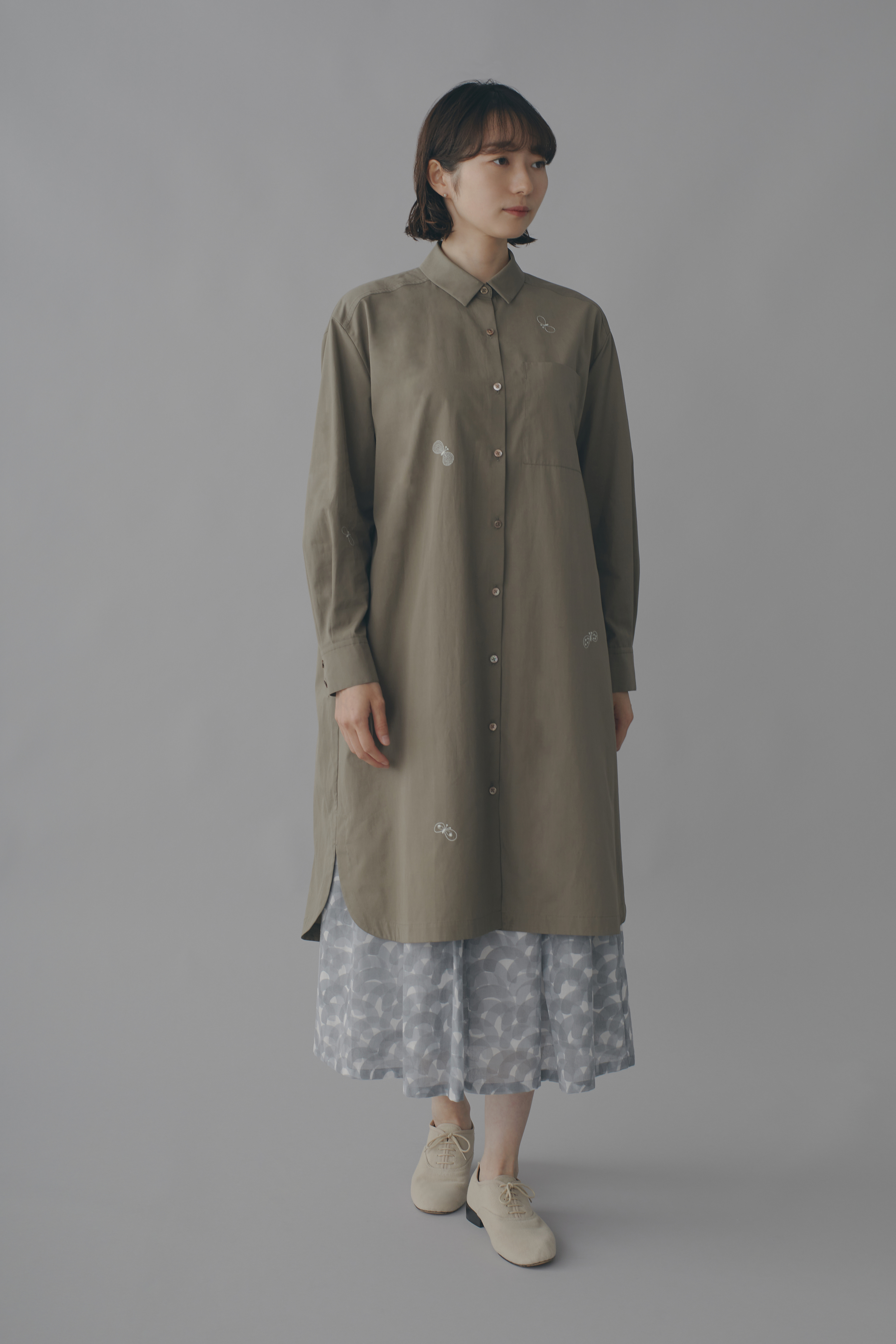 choucho ロングブラウス - minä perhonen