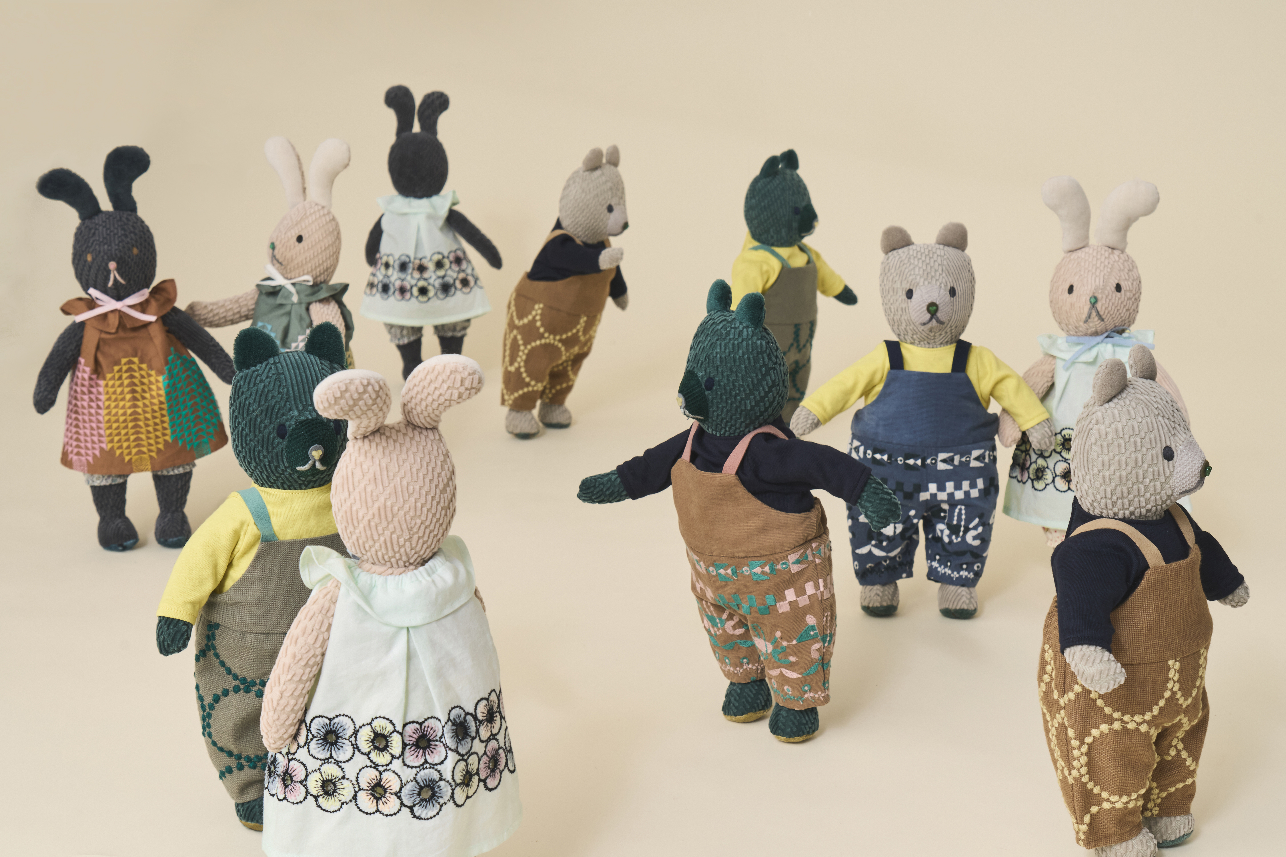 runo ぬいぐるみ -light gray- - minä perhonen