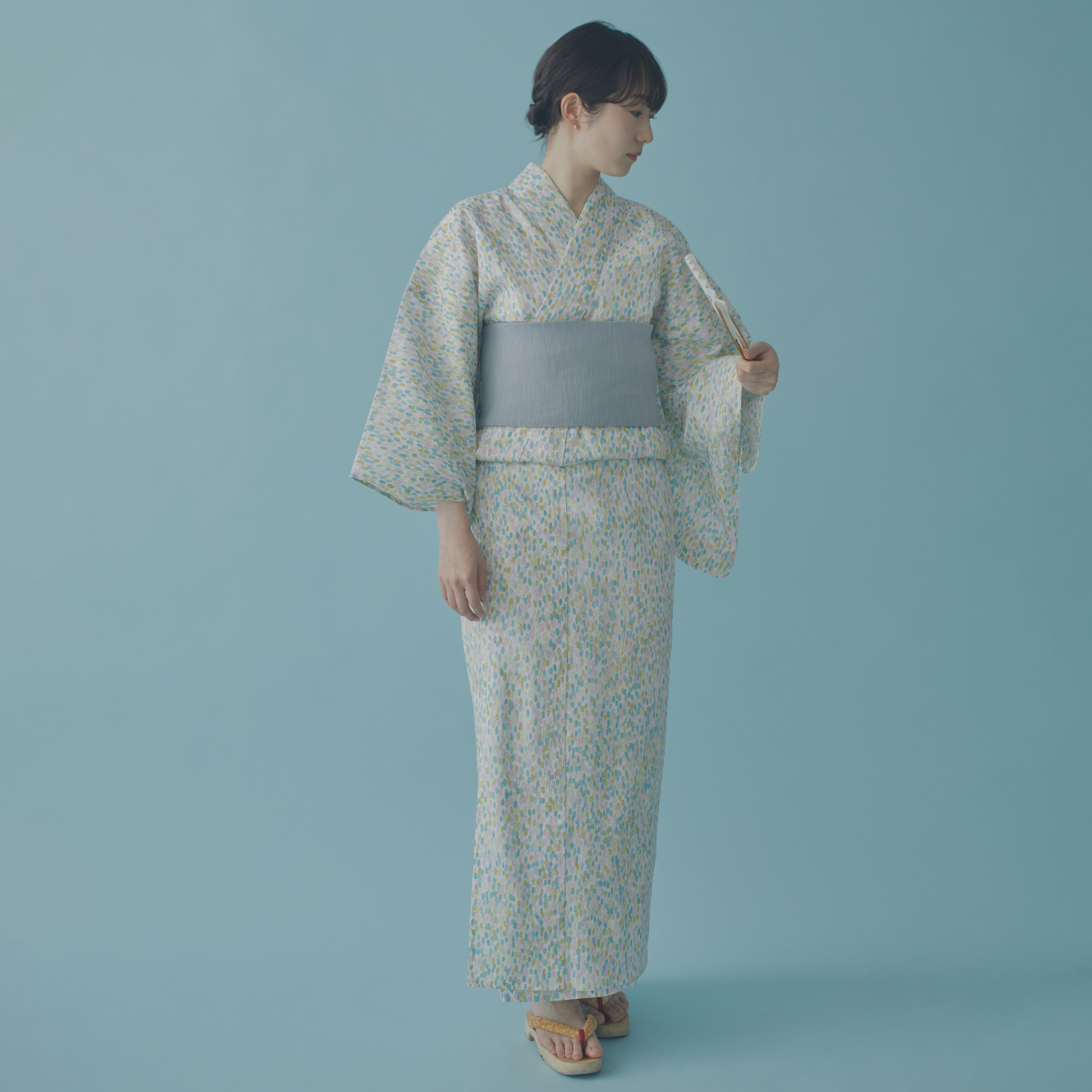 【正規品】mina perhonen ヘンプ100% 浴衣　skip 正規品】mina perhonen ヘンプ100% 浴衣 skip - メルカリ