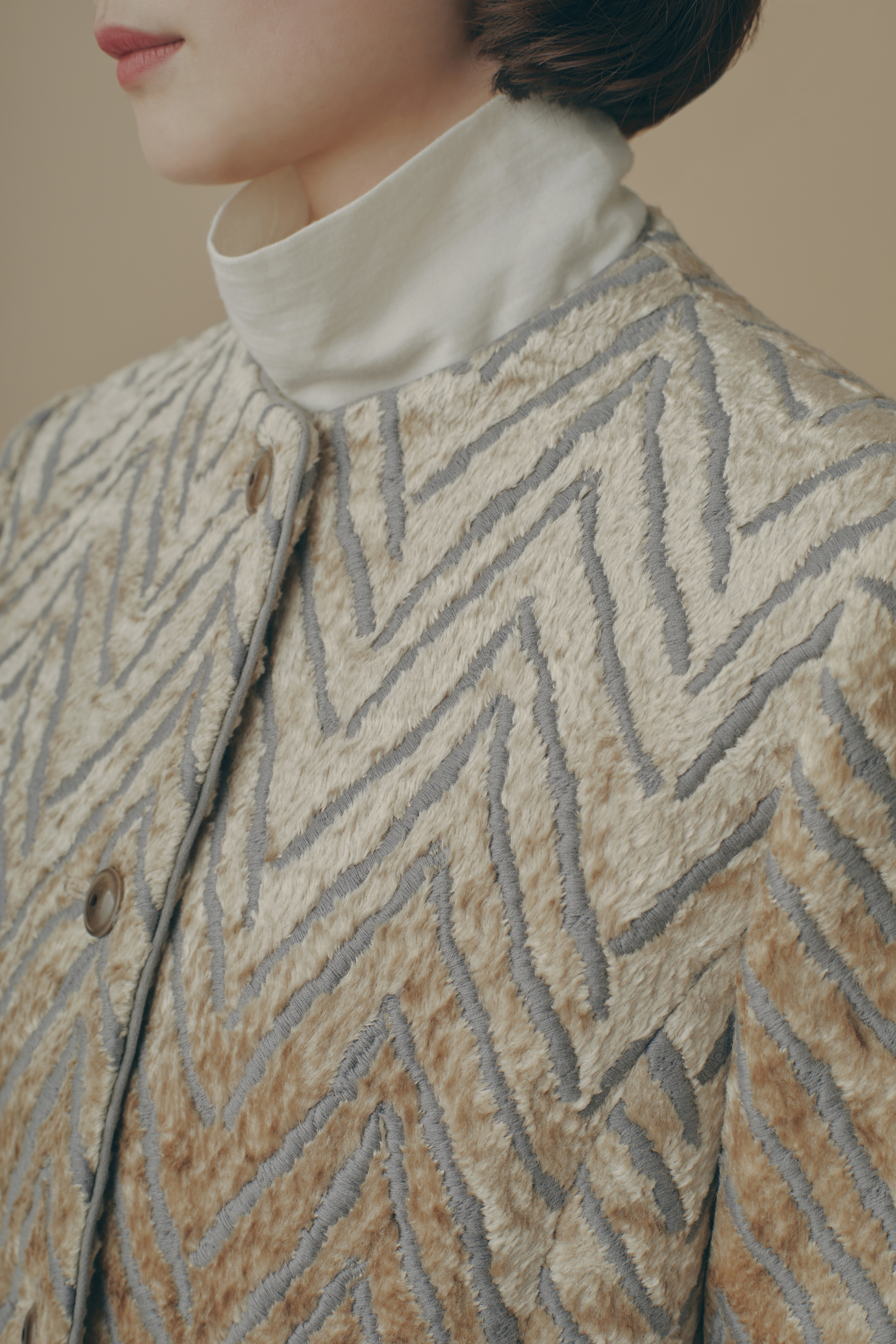 mina perhonen ミナペルホネン knoll ジャケット 36 mina perhonen ミナペルホネン knoll ジャケット 36 - メルカリ