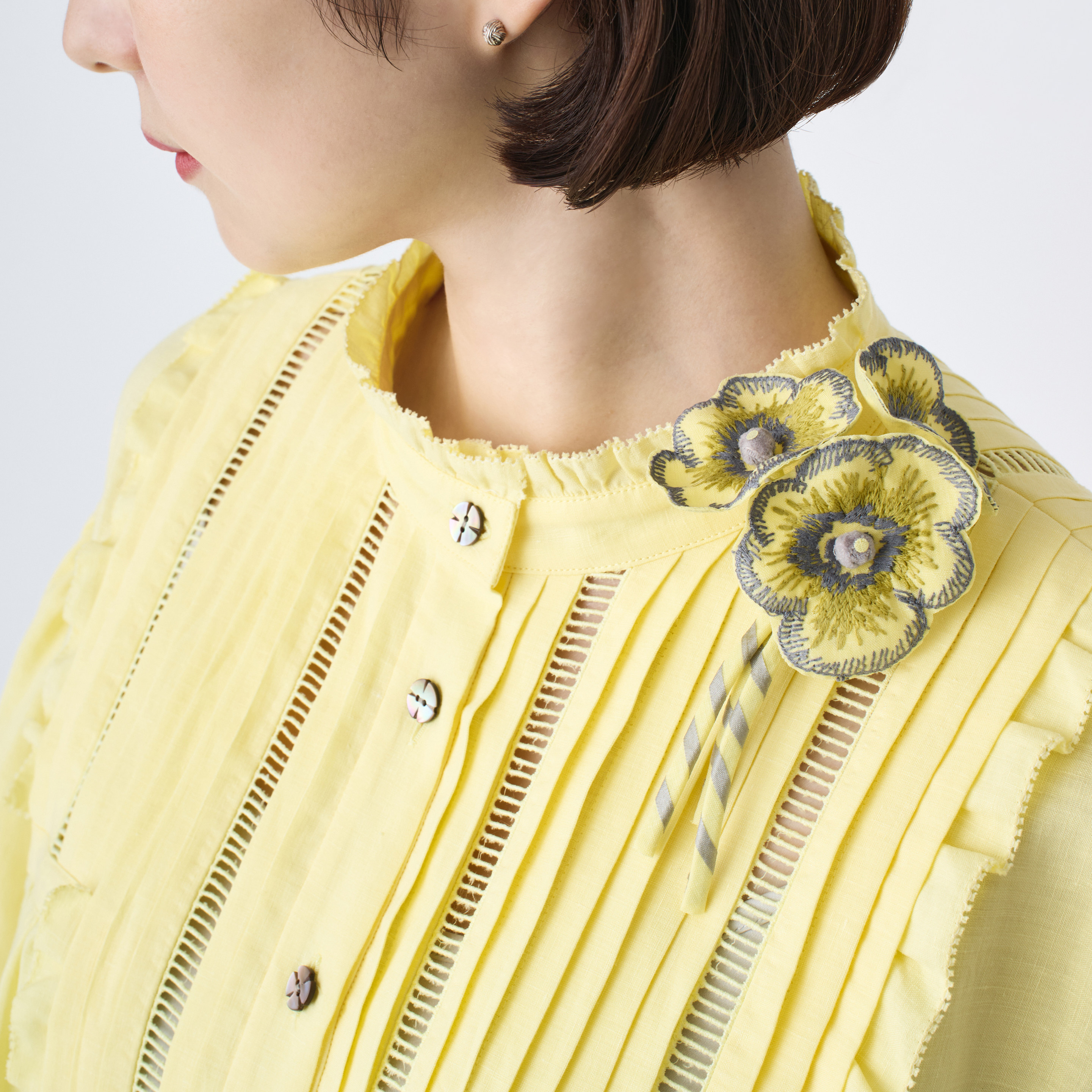 ミナペルホネン developpe コサージュ ミナペルホネン developpe