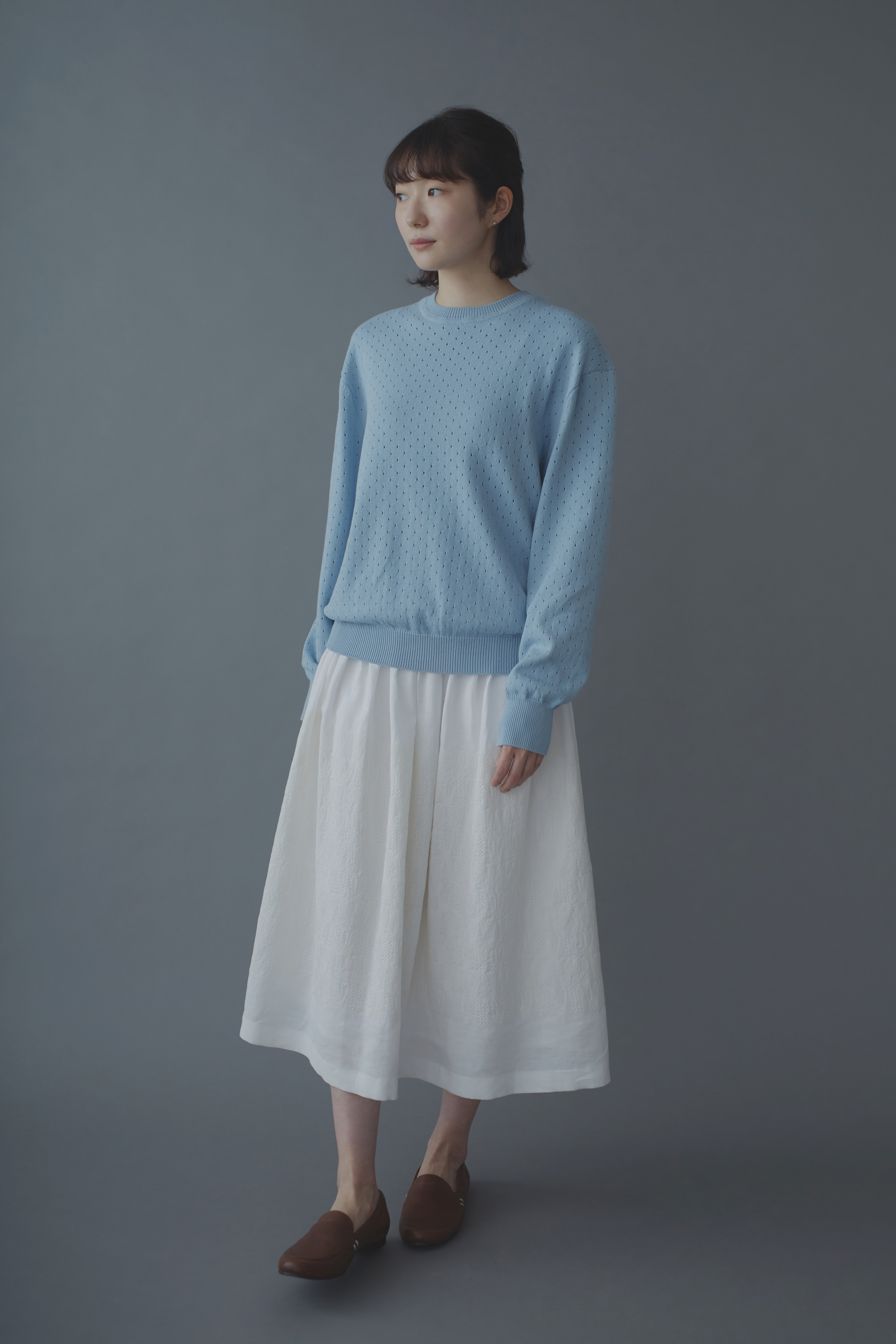 siemen ニットプルオーバー - minä perhonen