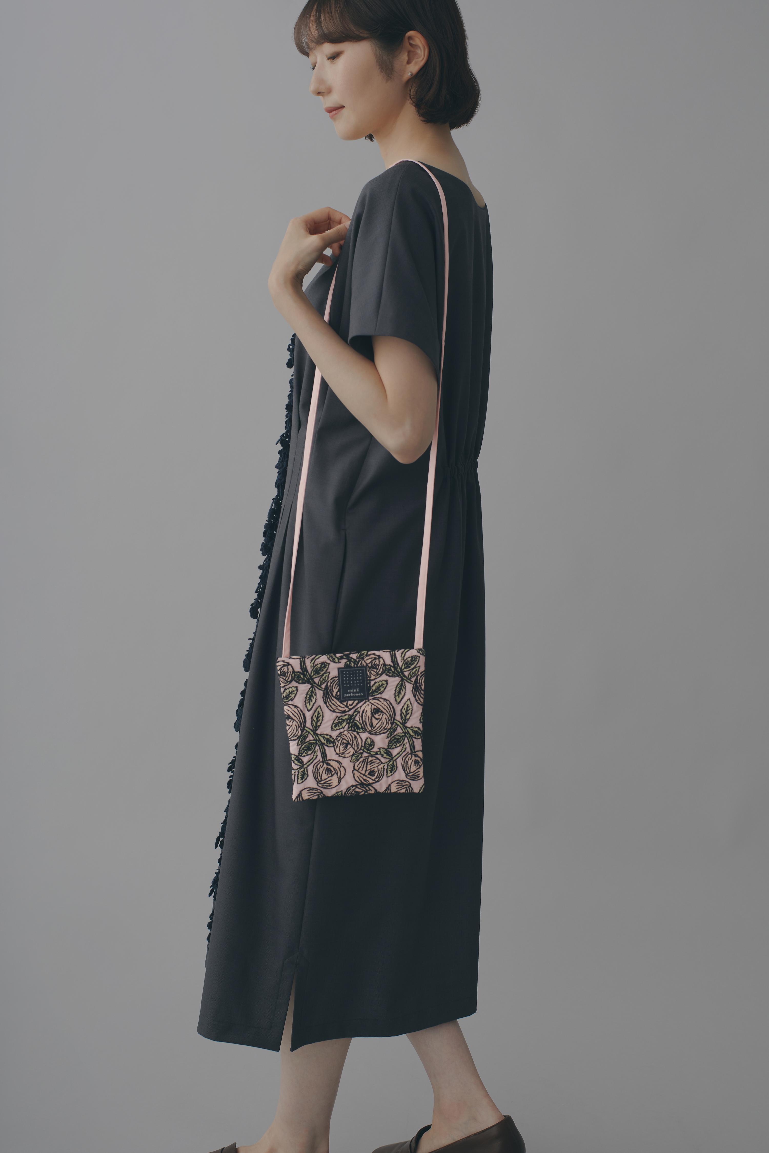 minä perhonen rosyマフィンバッグ新品 rosy pocket bag - minä perhonen