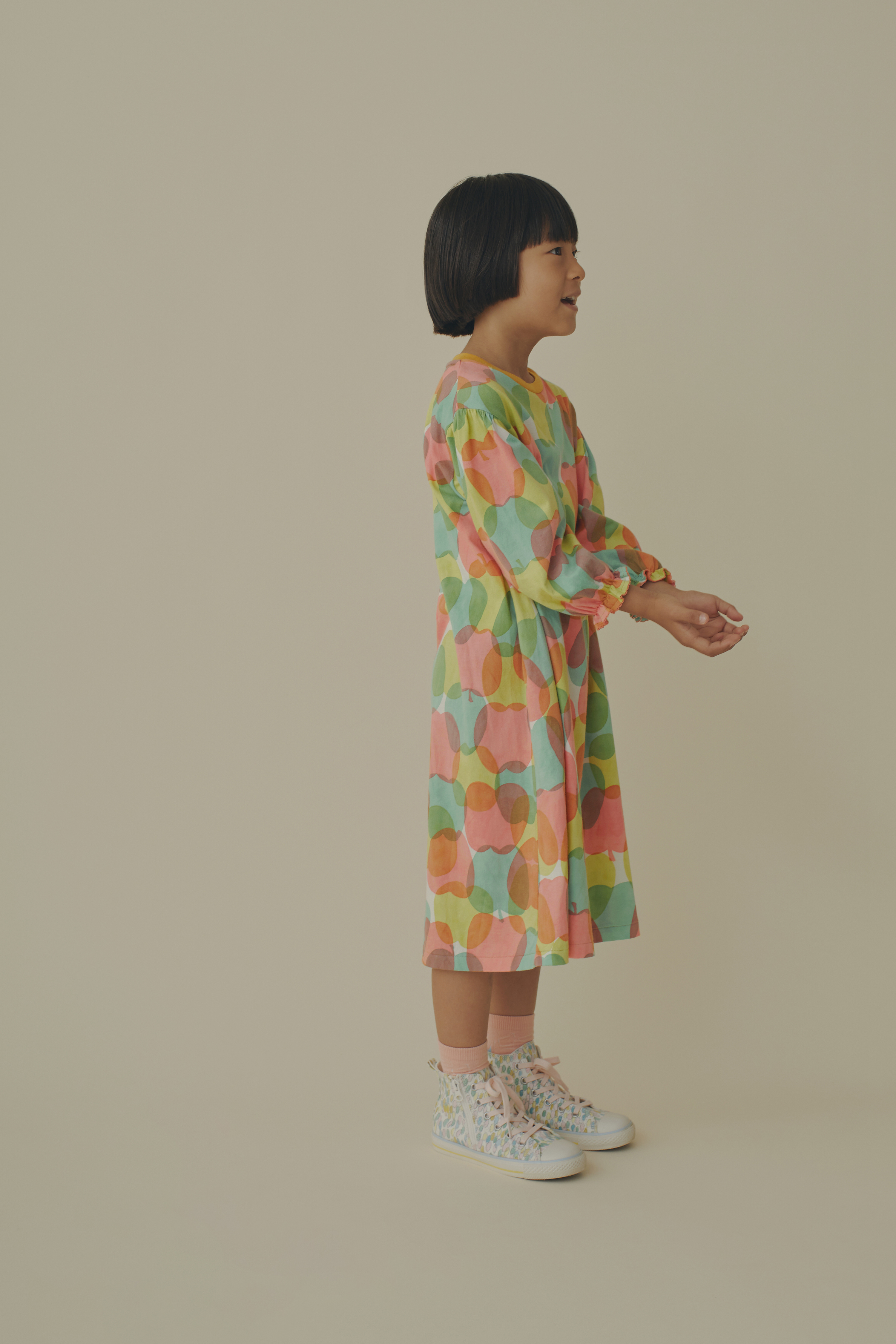 mina perhonen＊￼cidre ワンピース＊110㎝ mina perhonen＊￼cidre ワンピース＊110㎝