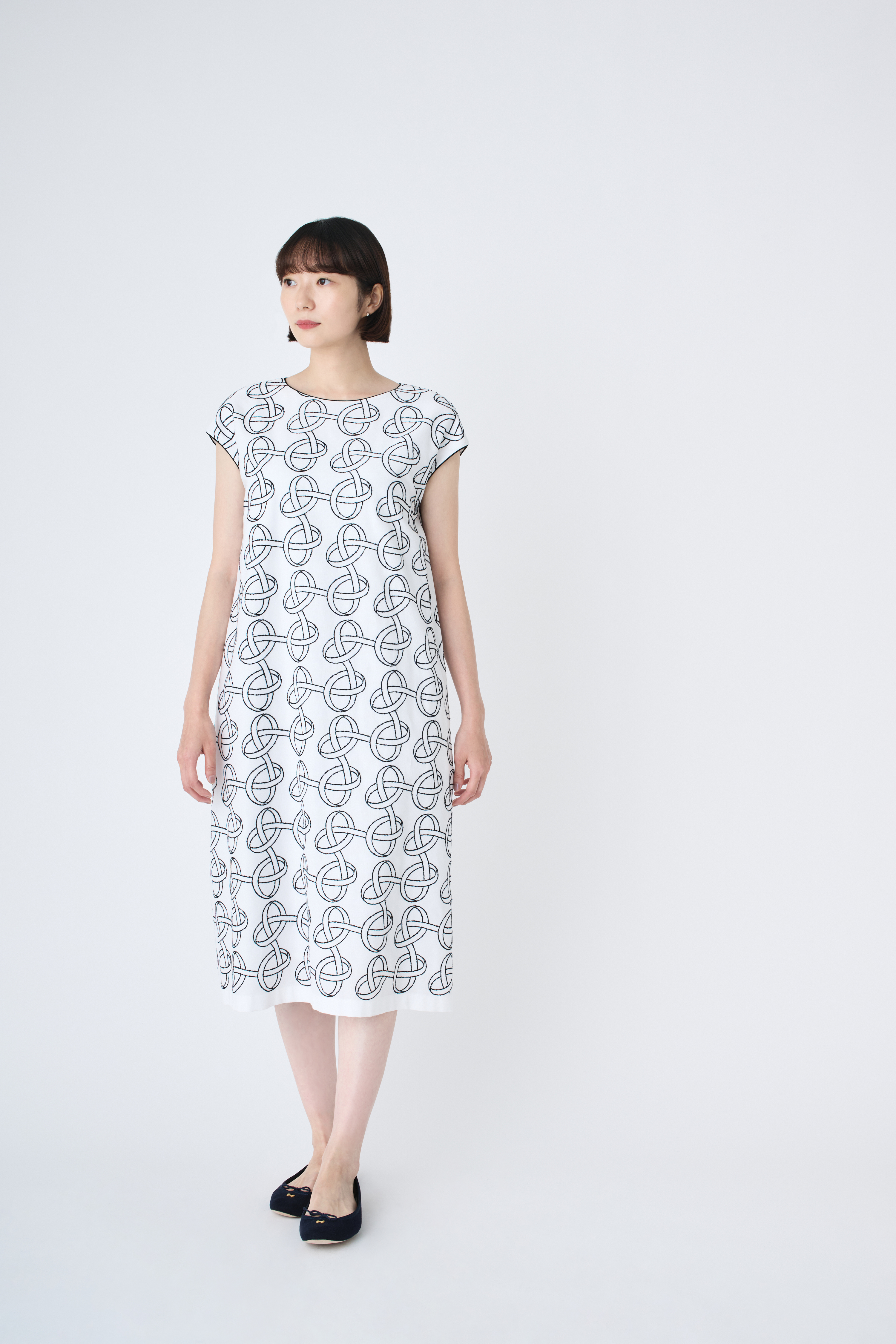 sitoa フレンチスリーブドレス - minä perhonen