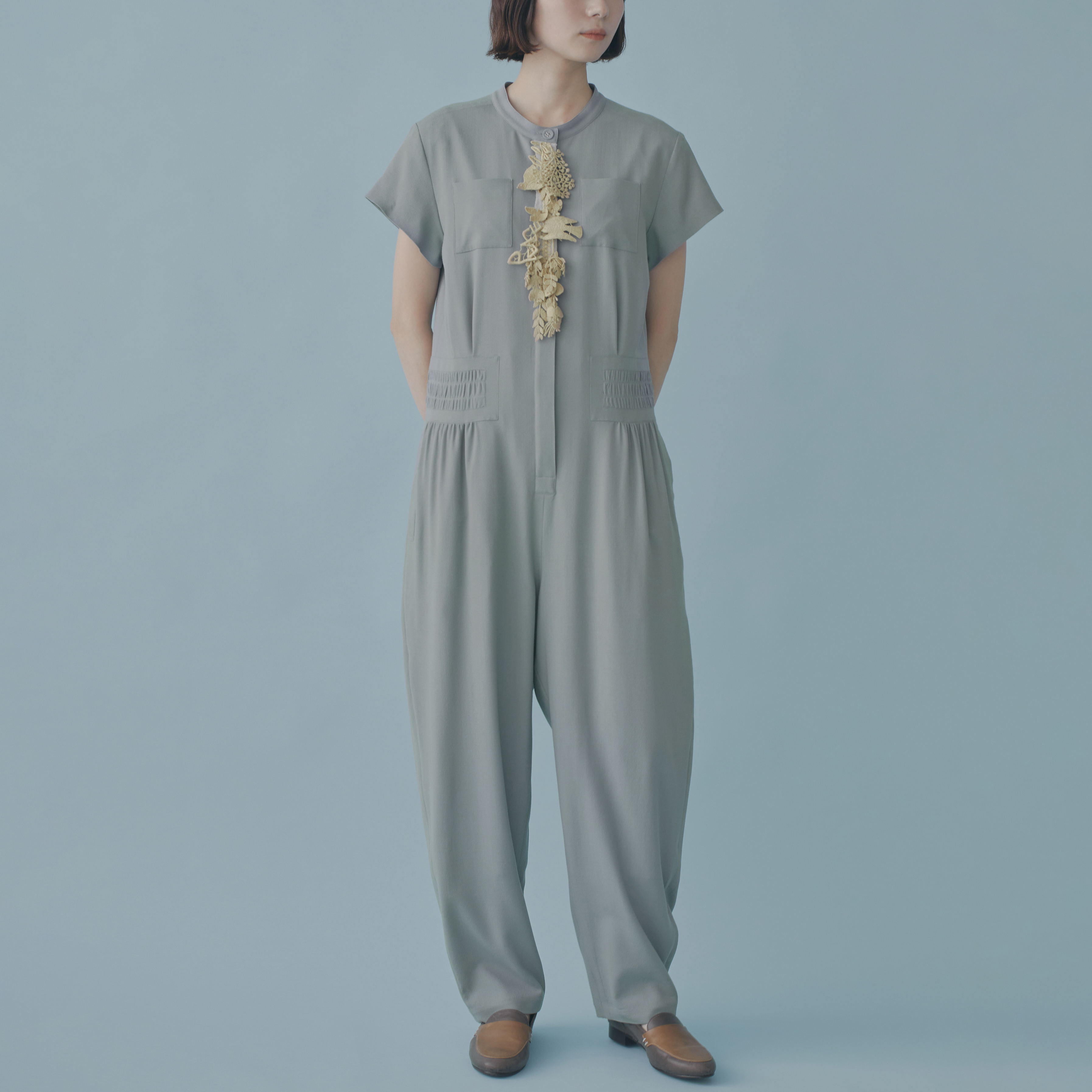 oliivi コンビネゾン - minä perhonen