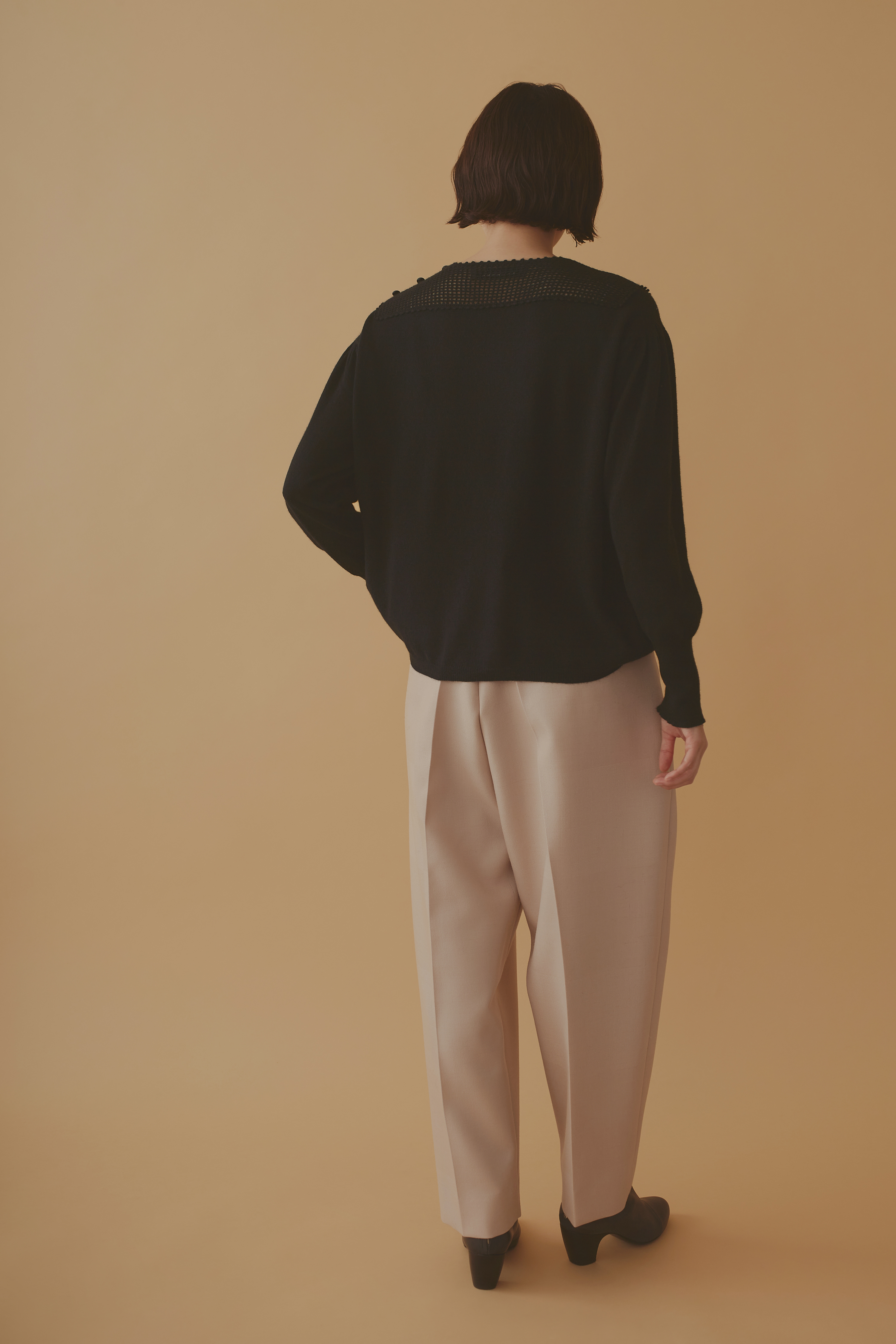 flower quilt ニットプルオーバー - minä perhonen