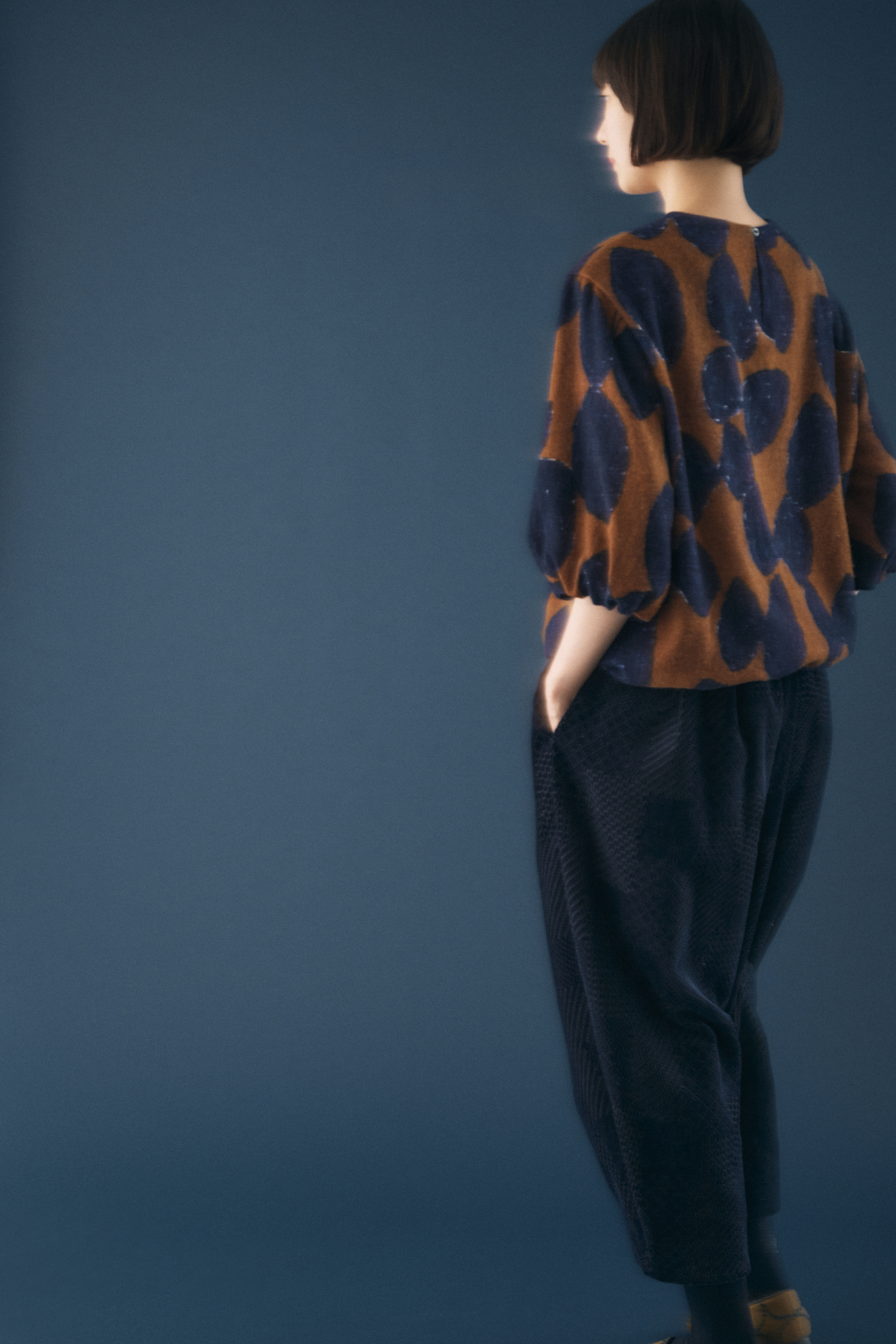 ミナペルホネン slow dance ブラウス ちょうちょ choucho slow dance ブラウス - minä perhonen