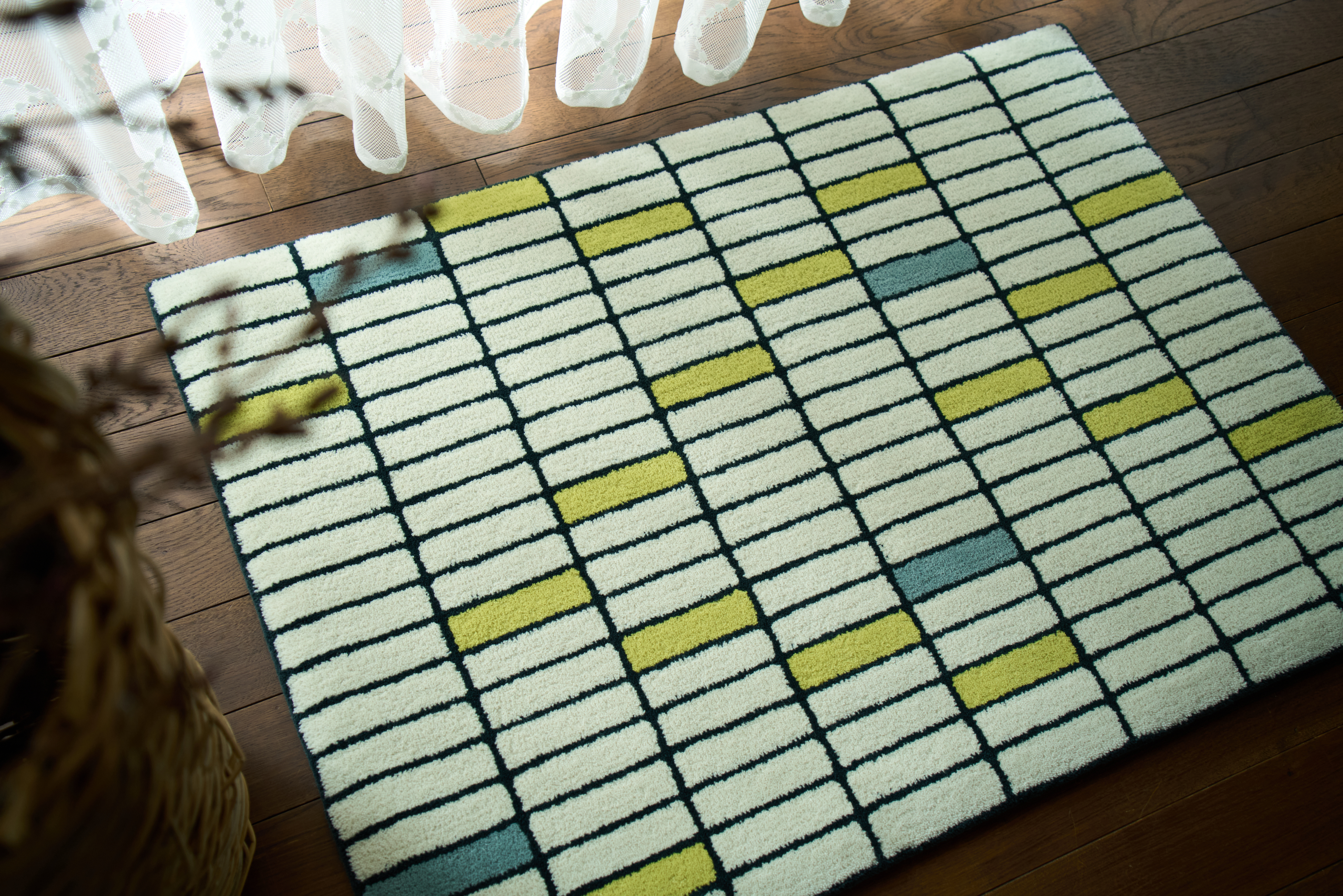 ミナペルホネン　ラグマット pudding ラグ - minä perhonen