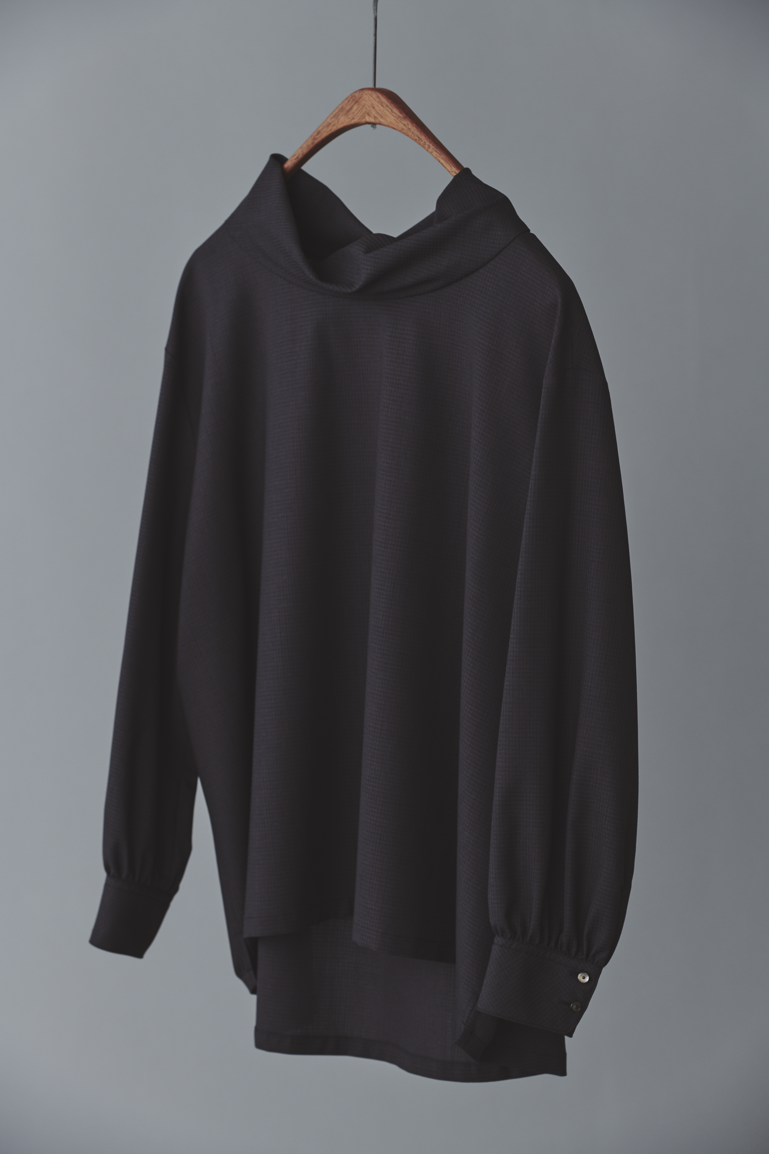 ミナペルホネンvarjoウールブラウスサイズ38 mina perhonen 【定価4.1万】ミナペルホネン *varjo ブラウス*38