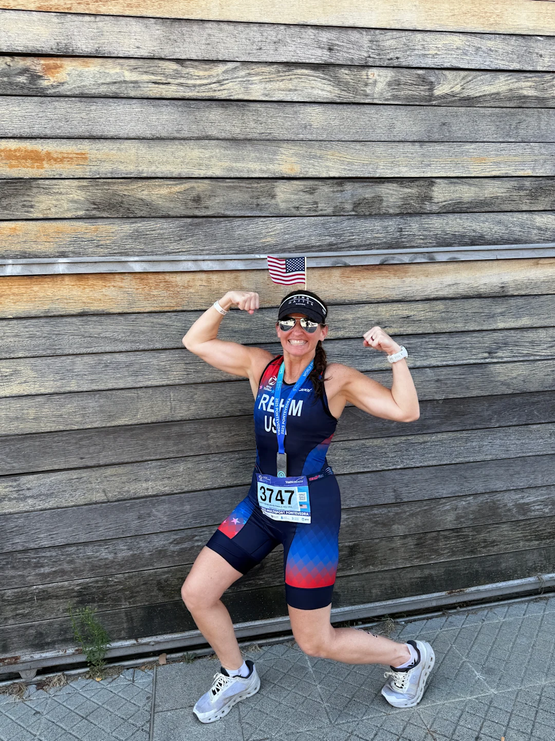 Nancy Rehm posing at event