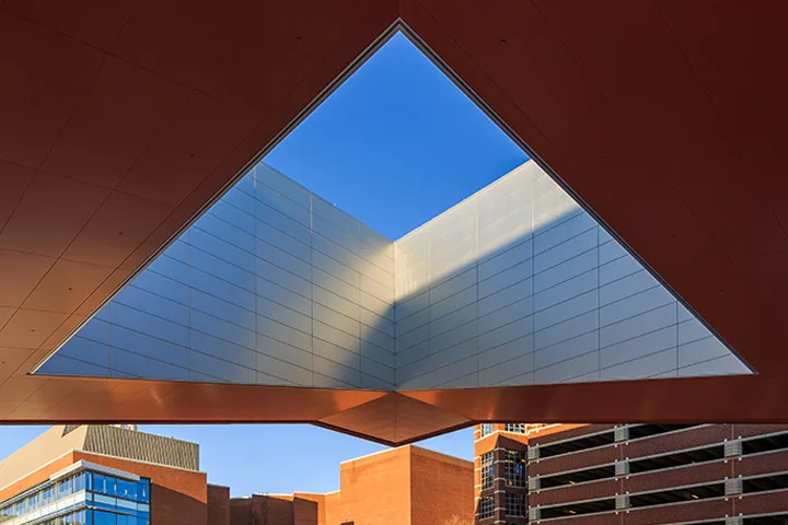 Photo of the Millennium Science Building exterior