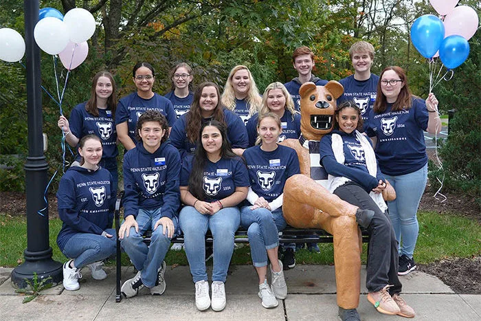 Photo of a group of students in a student org