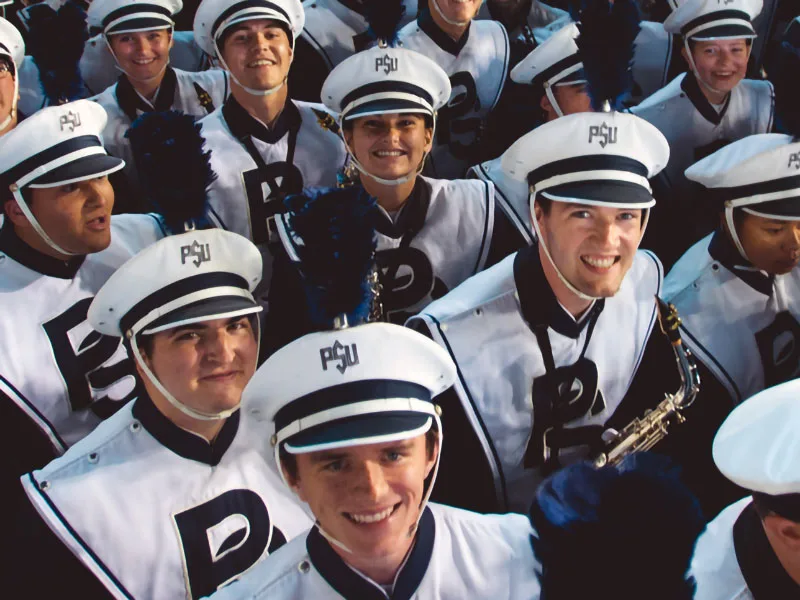 Photo of Blue Band students