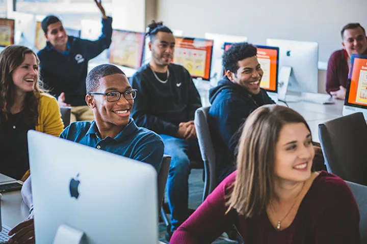 Photo of students in the classroom