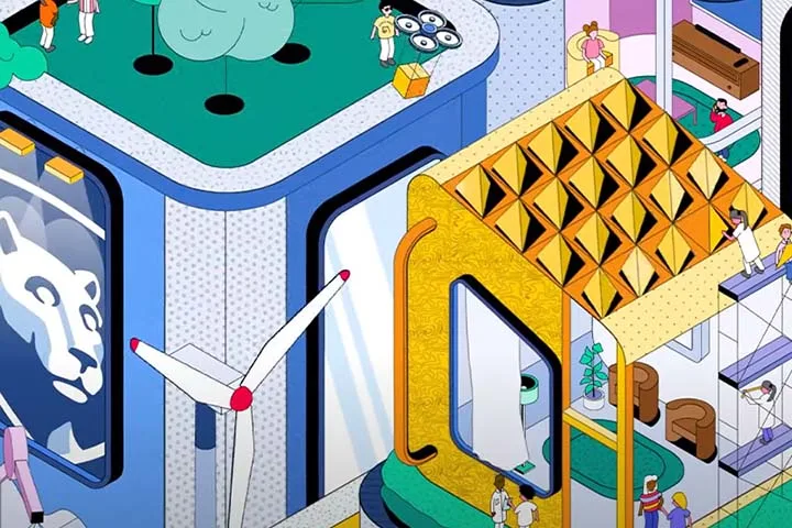 Smart materials illustration