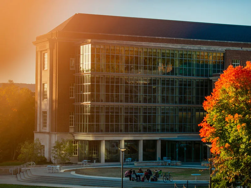 Photo of the Health and Human Development Building exterior