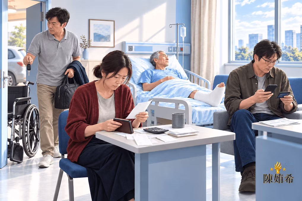 爸媽的照顧費用該怎麼分擔？可以只出力、不出錢嗎？