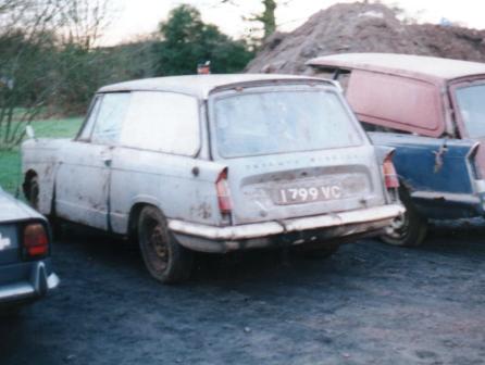 This picture was taken in 2001 and shows 1799 VC just after we had pulled it out of the shed it had sat in for the previous 15 odd years. This picture was taken in 2001 and shows 1799 VC just after we had pulled it out of the shed it had sat in for the previous 15 odd years.