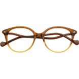 A pair of Metal frame glasses