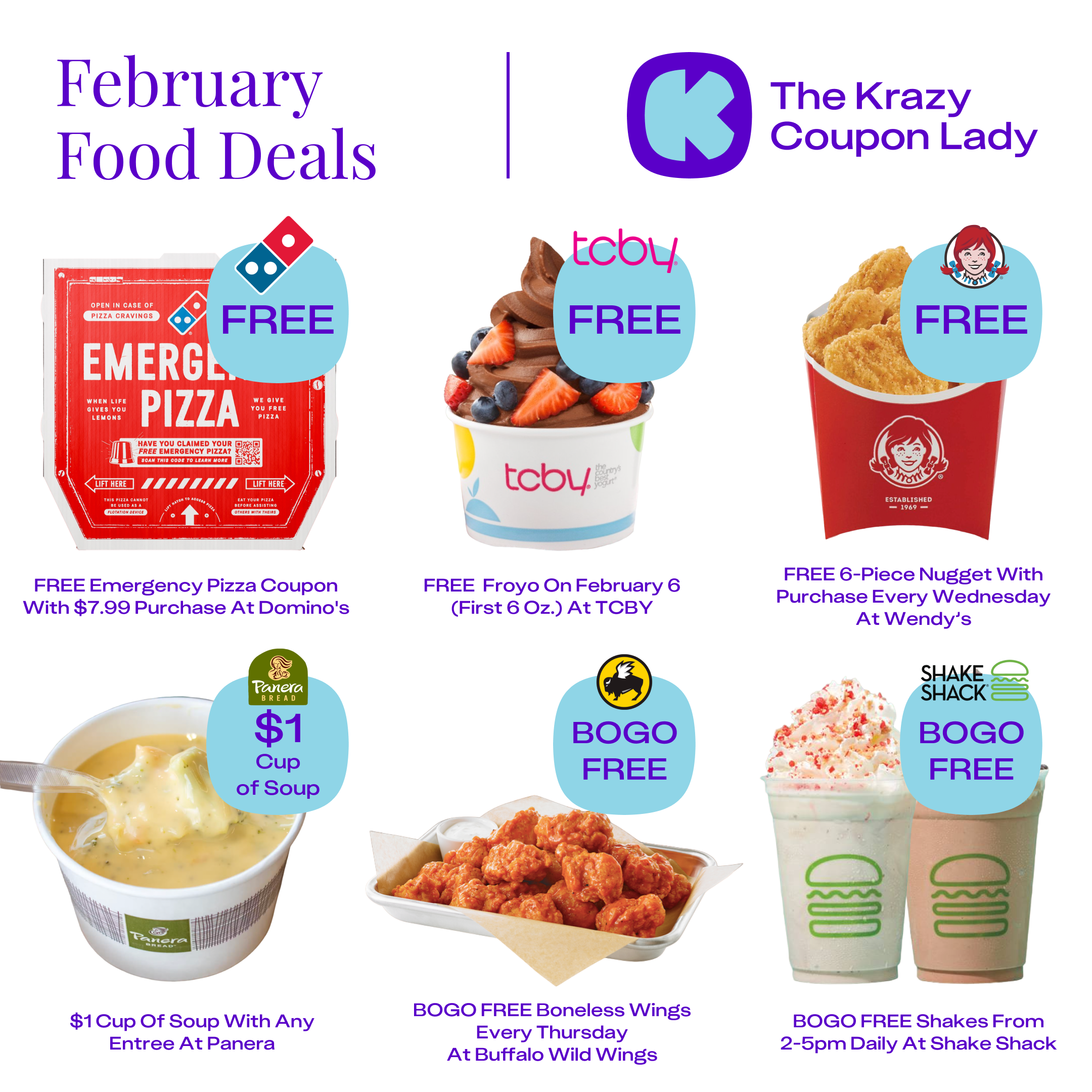 Coupons and Deals - The Krazy Coupon Lady - February 2024