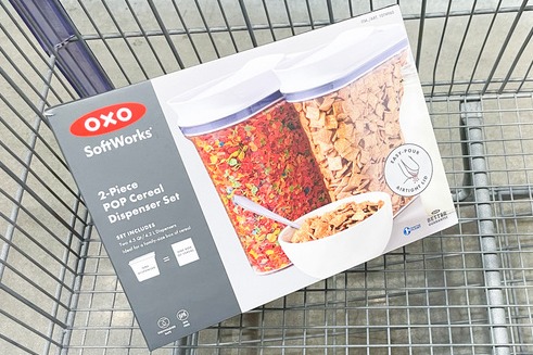 OXO Softworks Pop Cereal Dispenser 2 Piece Set