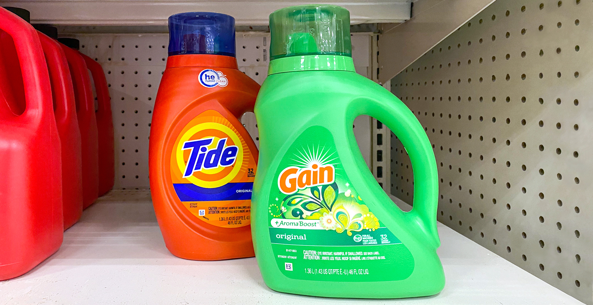 Gain vs. Tide: Which Detergent Offers Better Value? - The Krazy Coupon Lady, image size:2000x1028