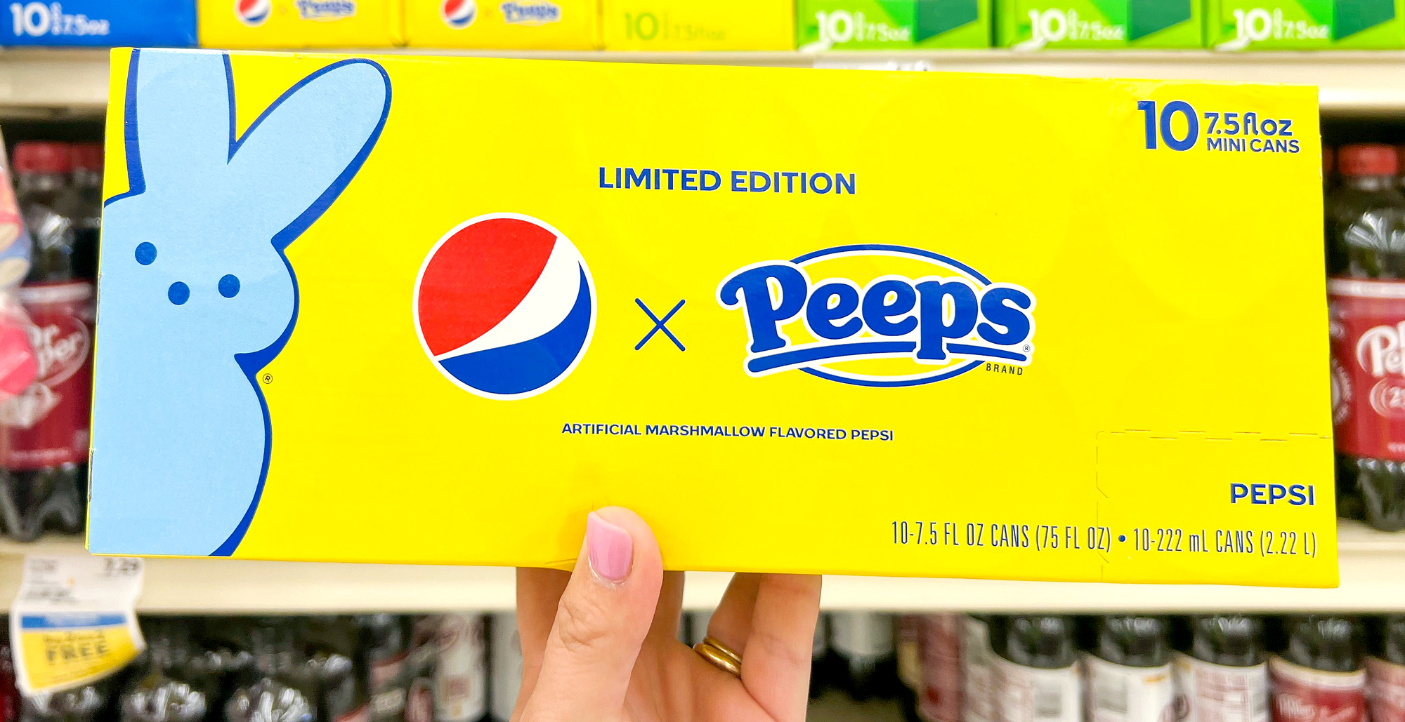 Peeps Flavored Soda is Available: Peep Pepsi Is Here! Buy Now