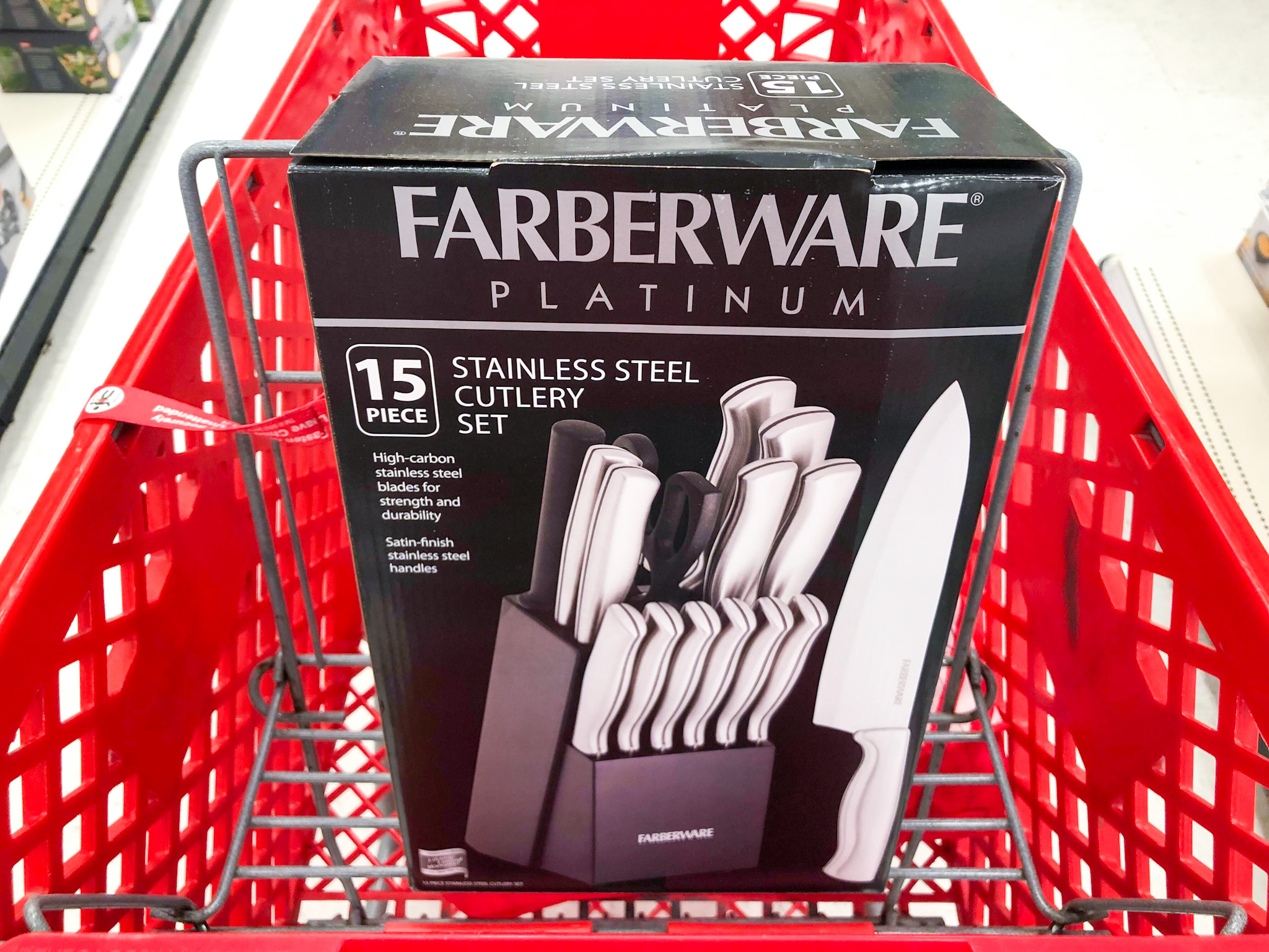 Farberware 15-Piece Knife Block Set, Only $18.99 at Target (Reg. $49.99) -  The Krazy Coupon Lady