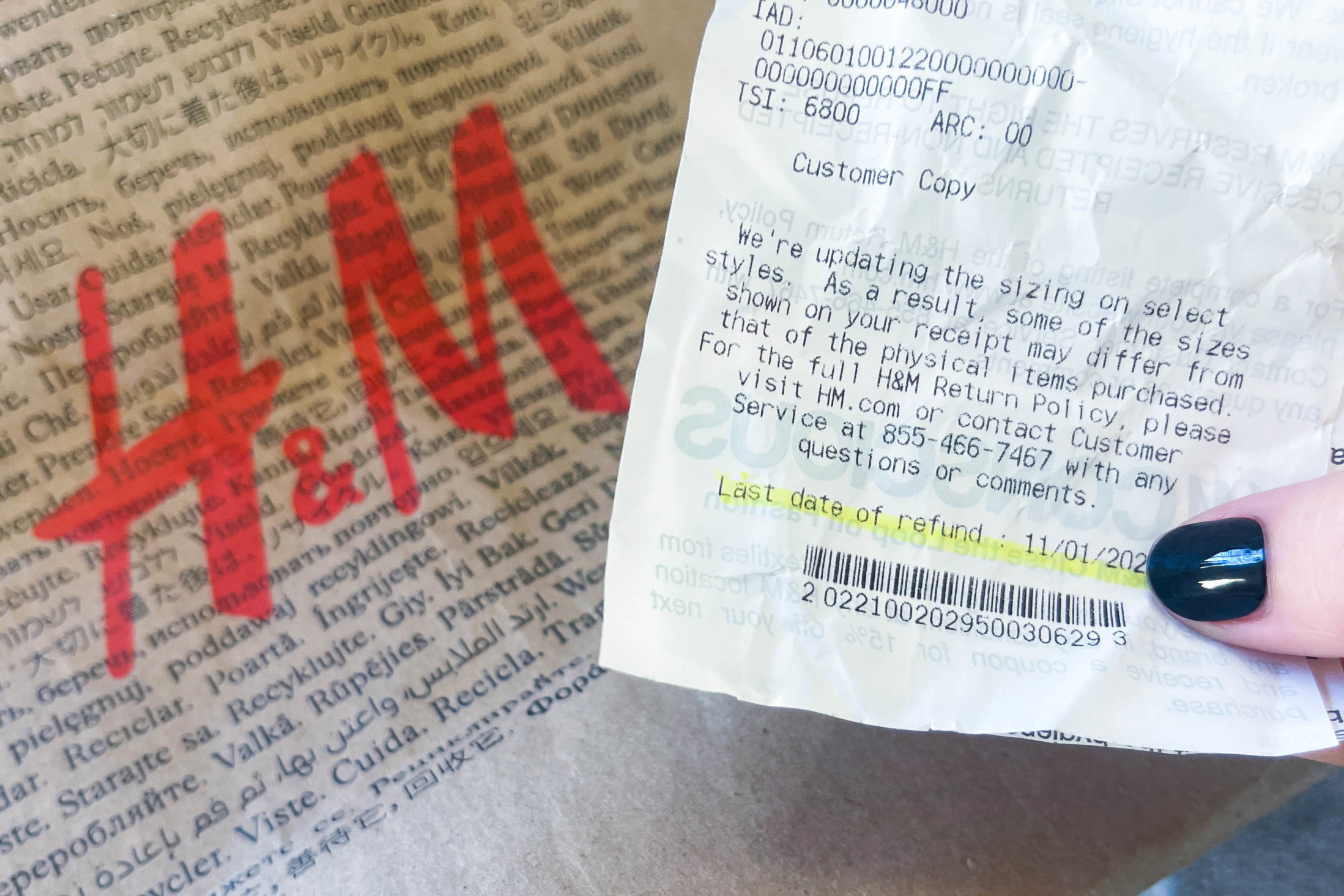 h&m women's activewear