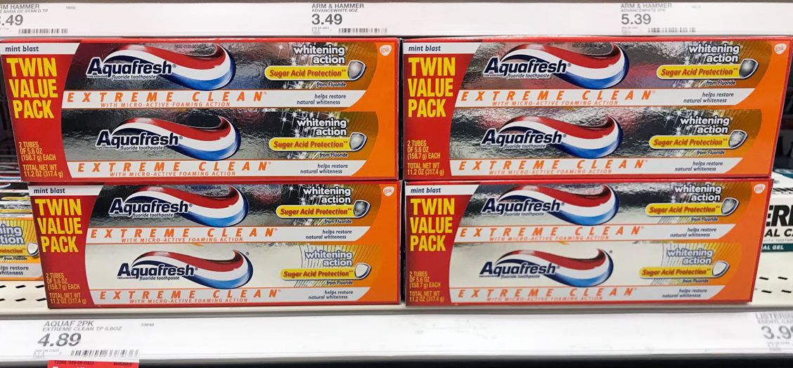 Aquafresh Toothpaste Coupons