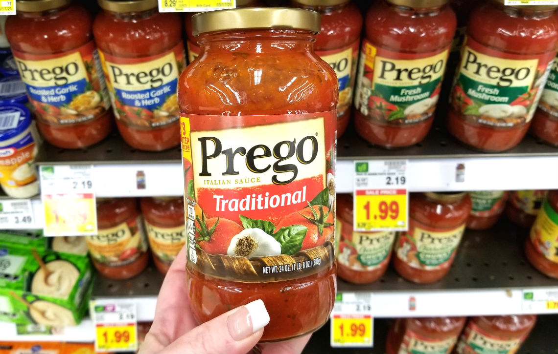 Prego Pasta Sauce as low as $2.00! - Kroger Krazy