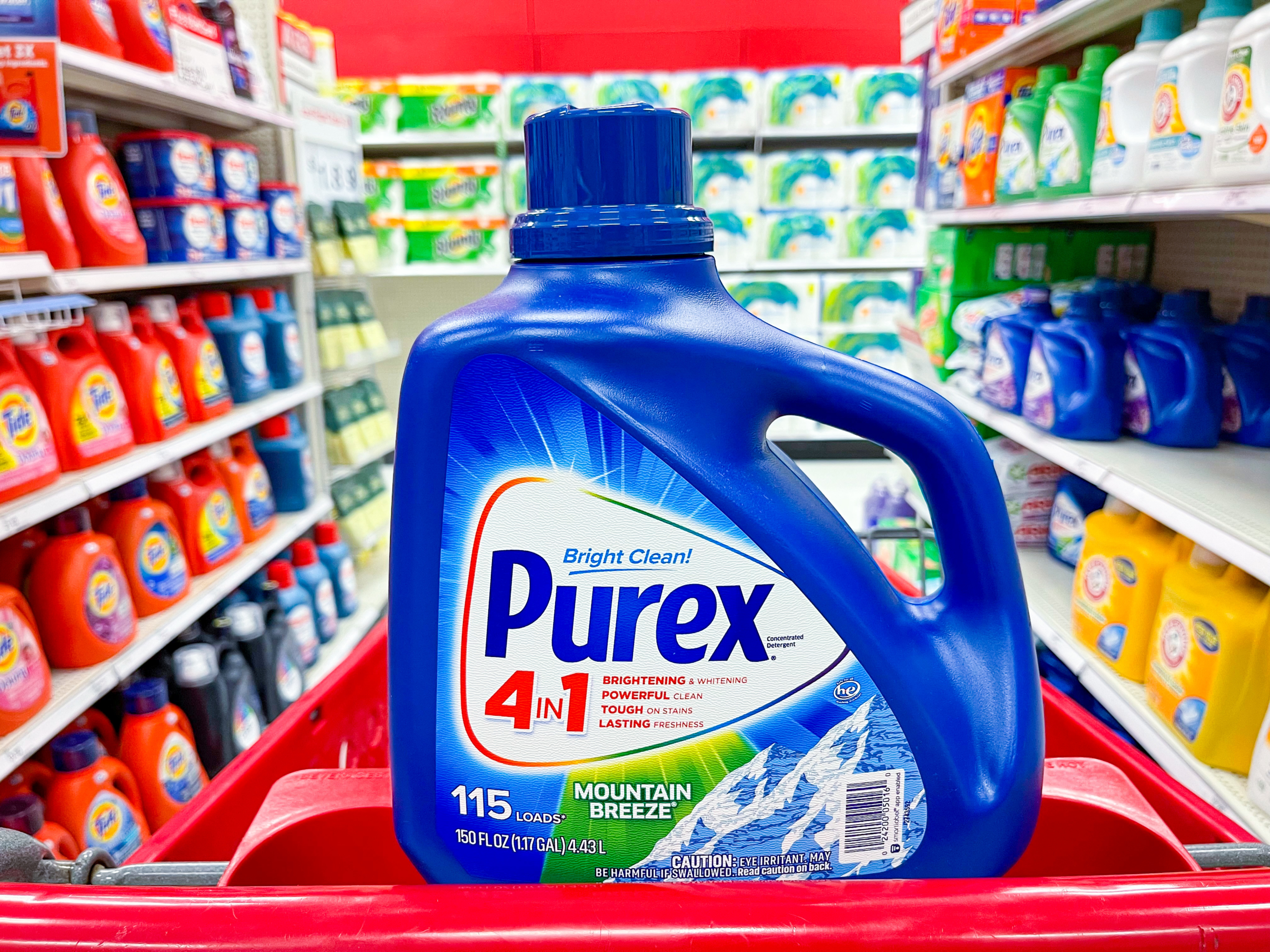 Purex Mountain Breeze He Liquid Laundry Detergent - 150 Fl Oz : Target