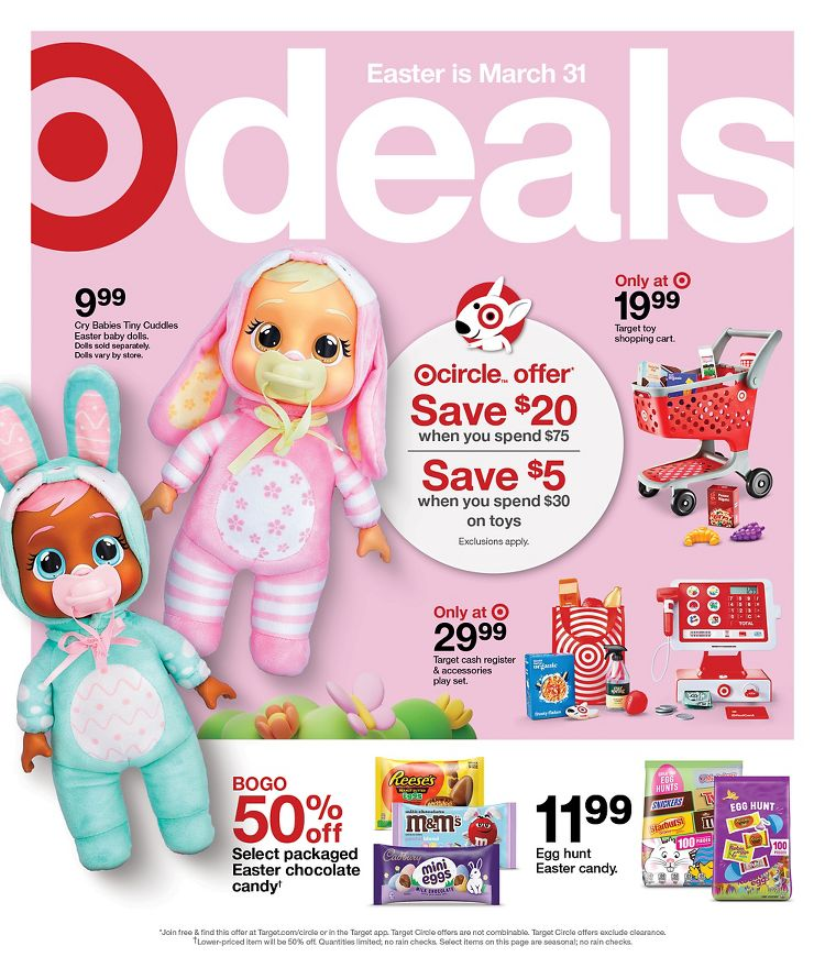 Target Weekly Ad: How to Save at Target This Week: March 24 - March 30,  2024 - The Krazy Coupon Lady