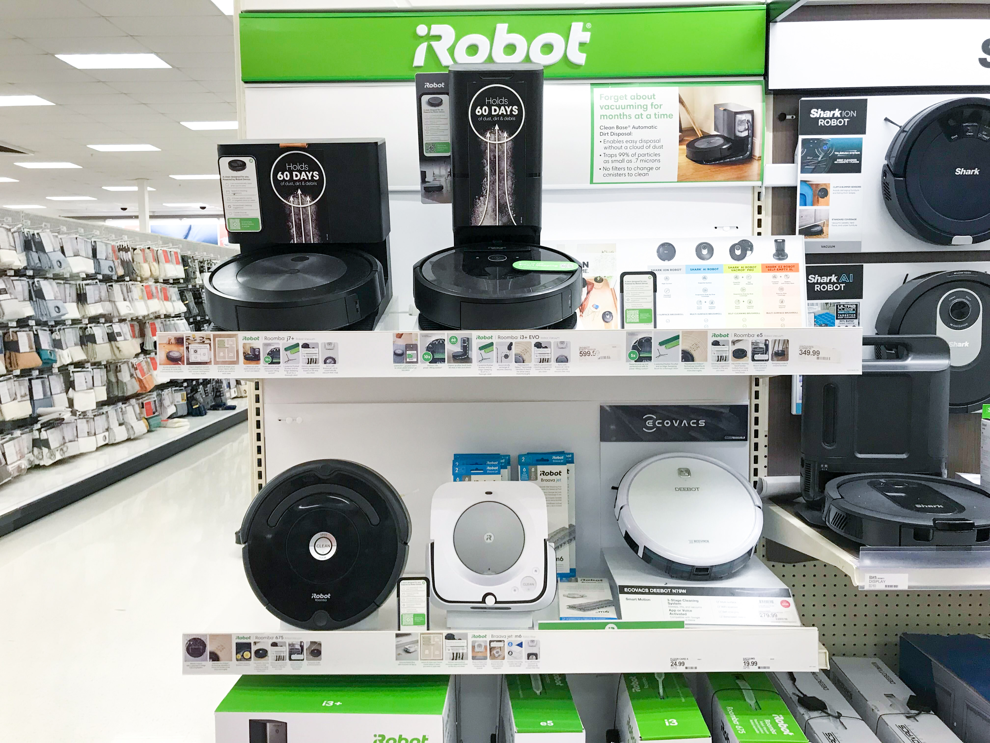 target irobot vacuum