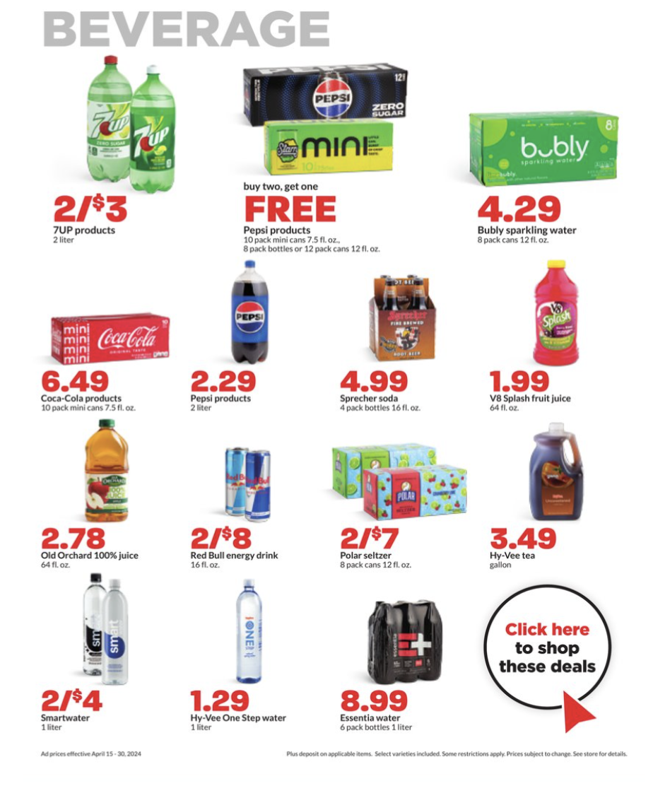 Hy-Vee Weekly Ad: April 22 - 28, 2024 - The Krazy Coupon Lady