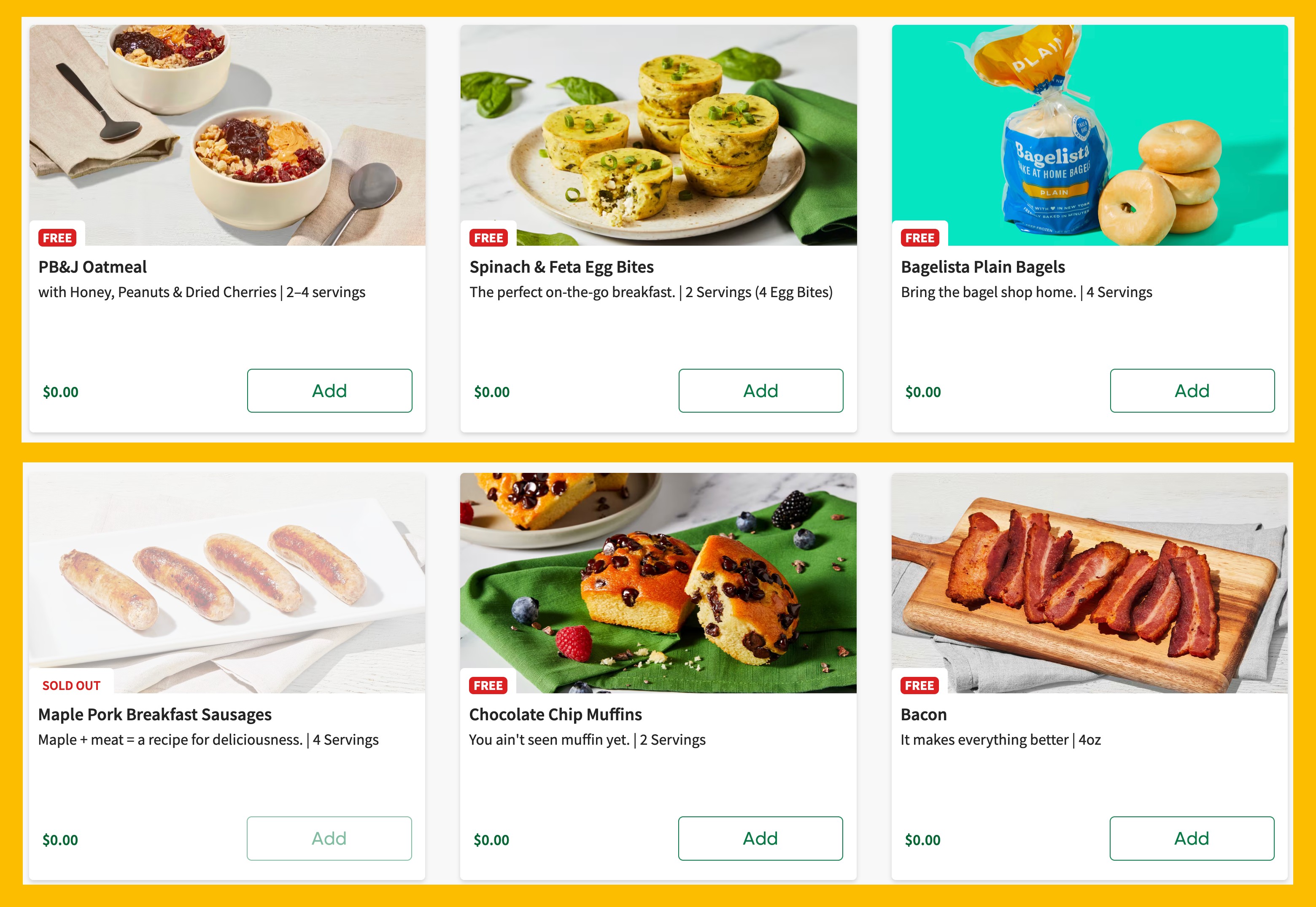 HelloFresh®: 16 Free Meals - Free Breakfast Item For Life