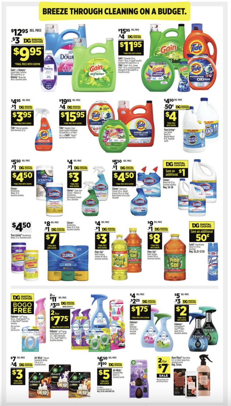 Dollar General Weekly Ad Feb. 25 March 2, 2024 The Krazy Coupon Lady