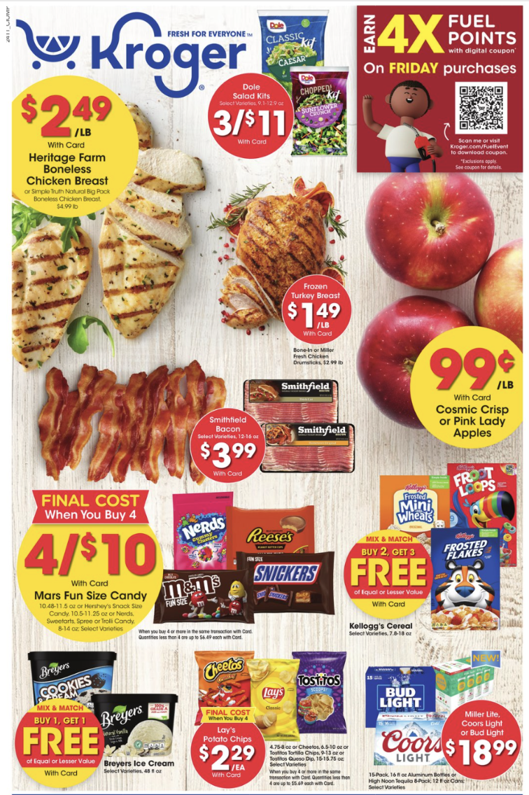 Kroger Weekly Ad April 17 23, 2024 Savings Guide The Krazy Coupon Lady