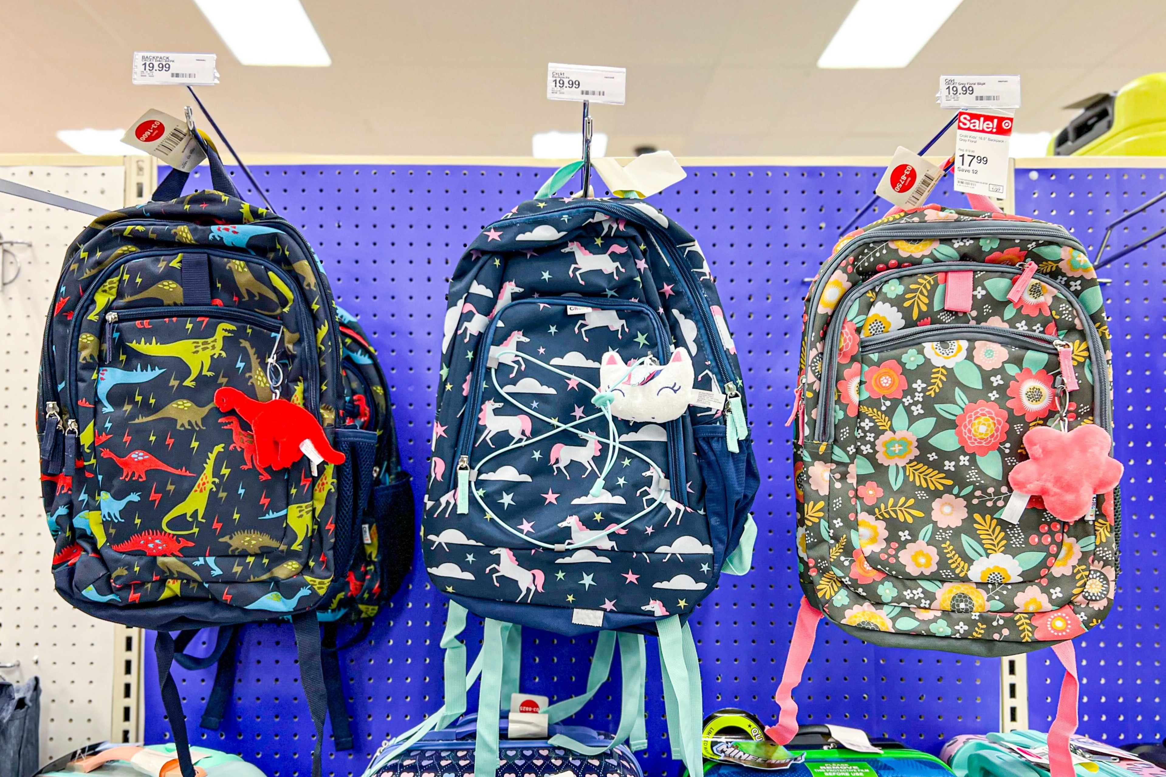 Target clearance kids backpacks