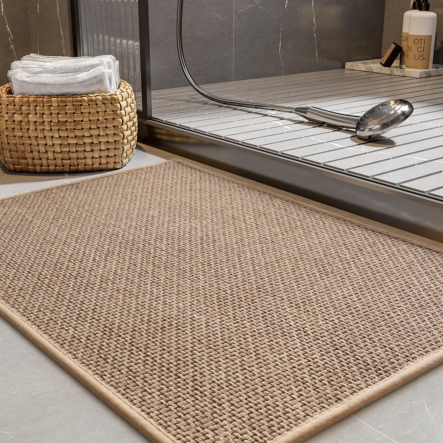 Braided Bath Mat, 17 in x 24 in