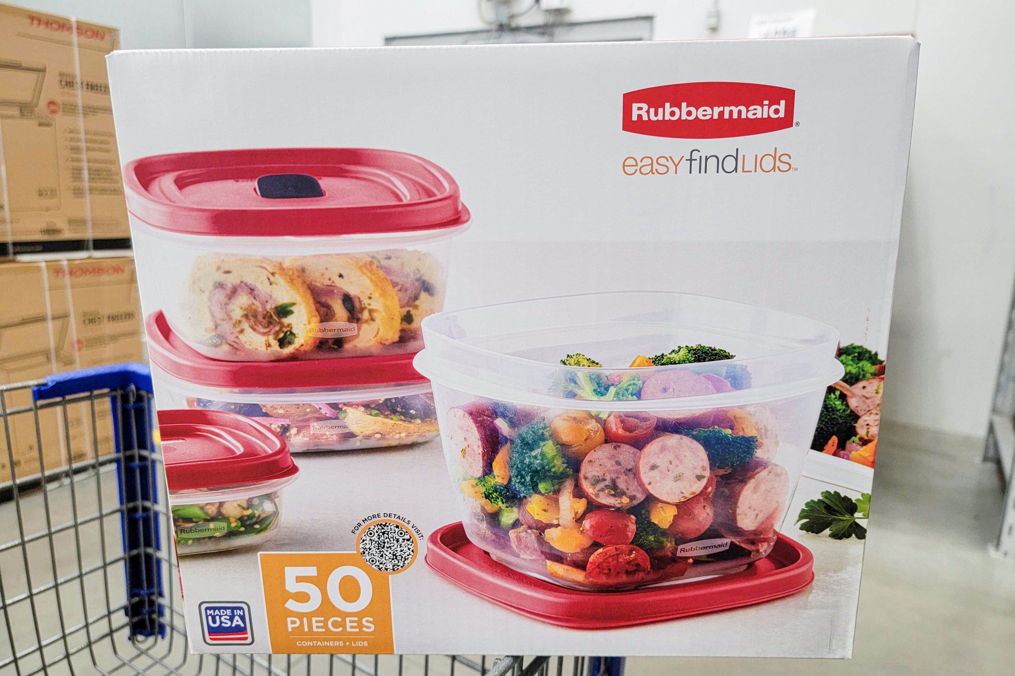 Rubbermaid Easy Find Lids Meal Prep Food Storage Containers, 14-Piece Set -  Sam's Club